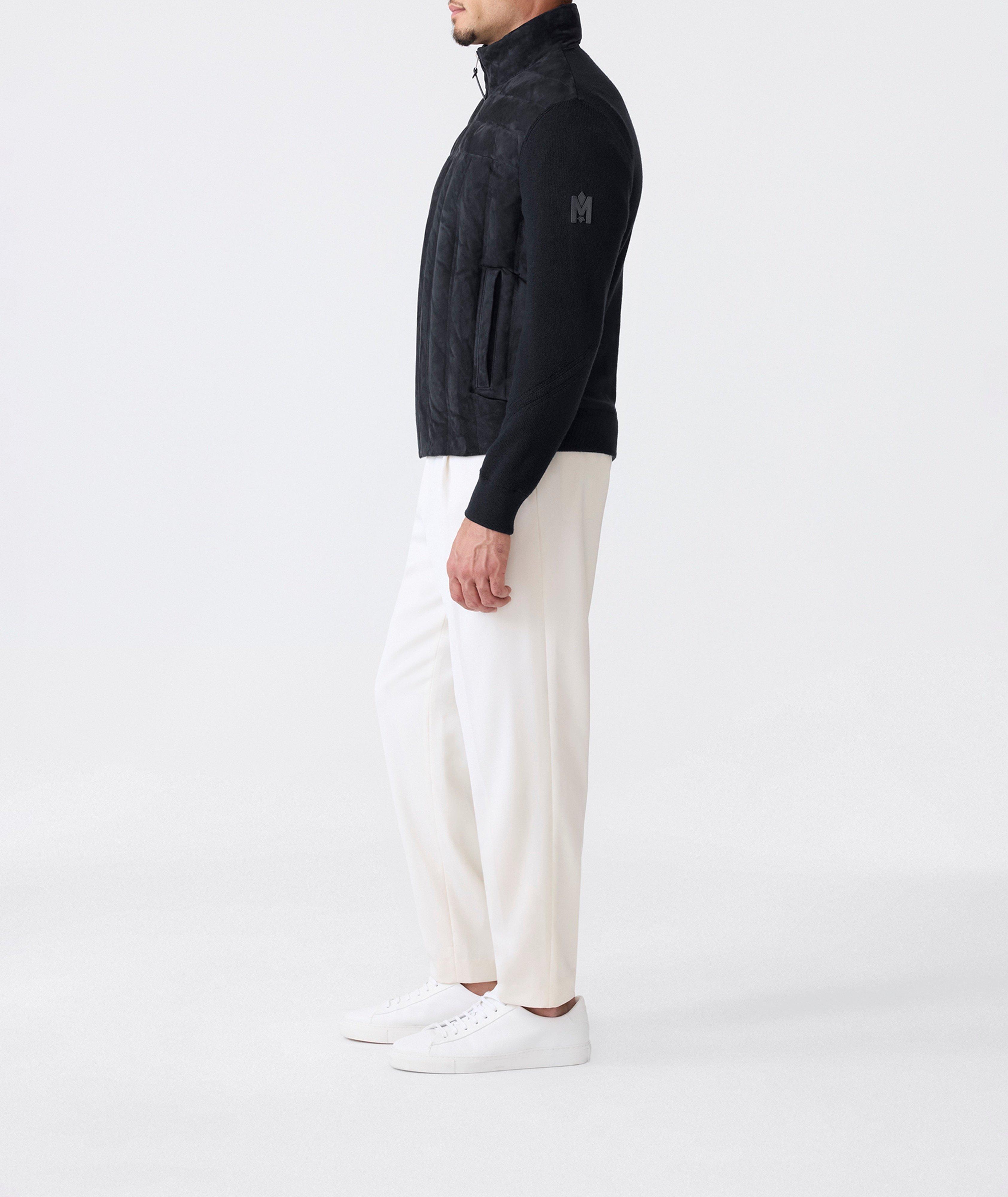 Landen Suede & Wool Hybrid Jacket image 5