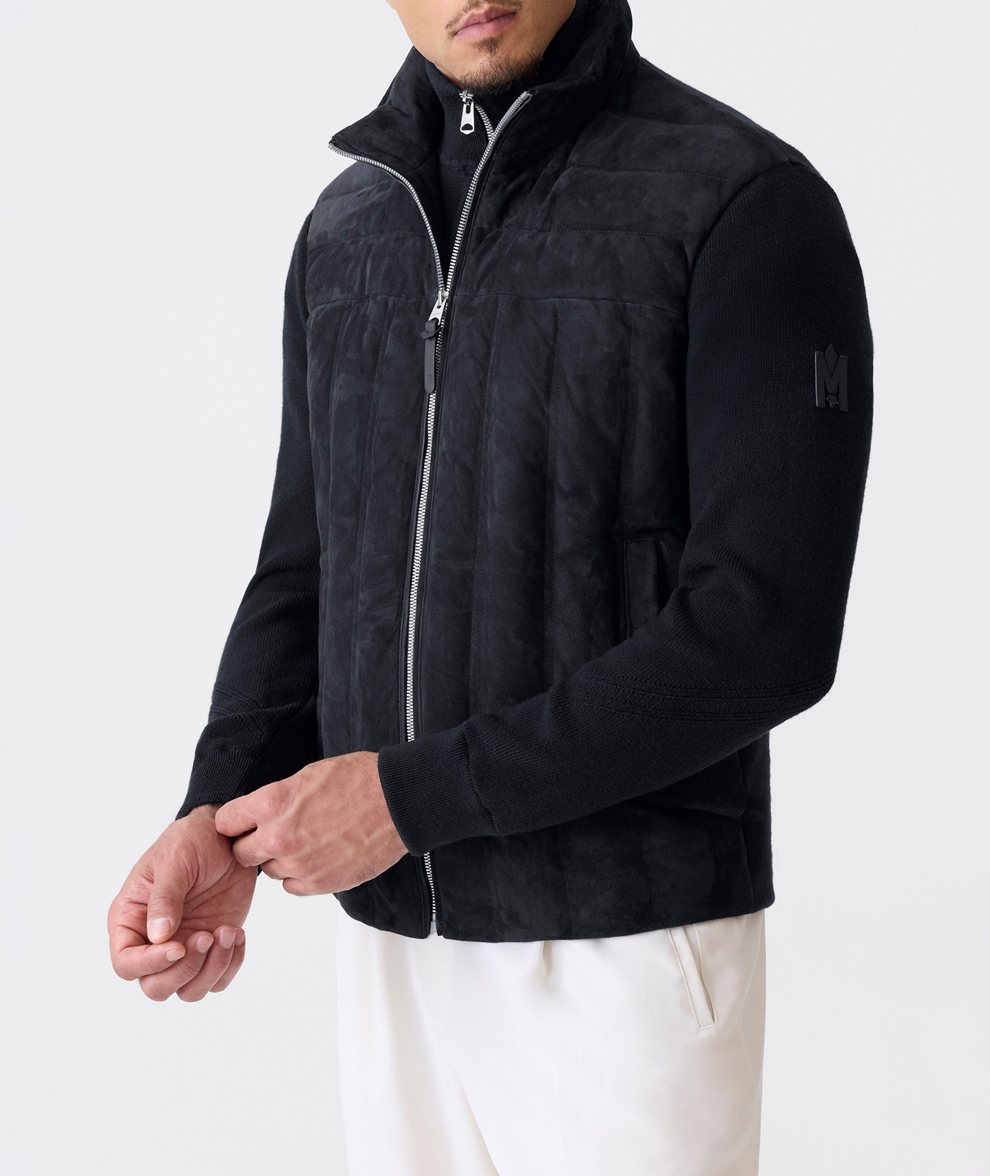 Landen Suede & Wool Hybrid Jacket image 6