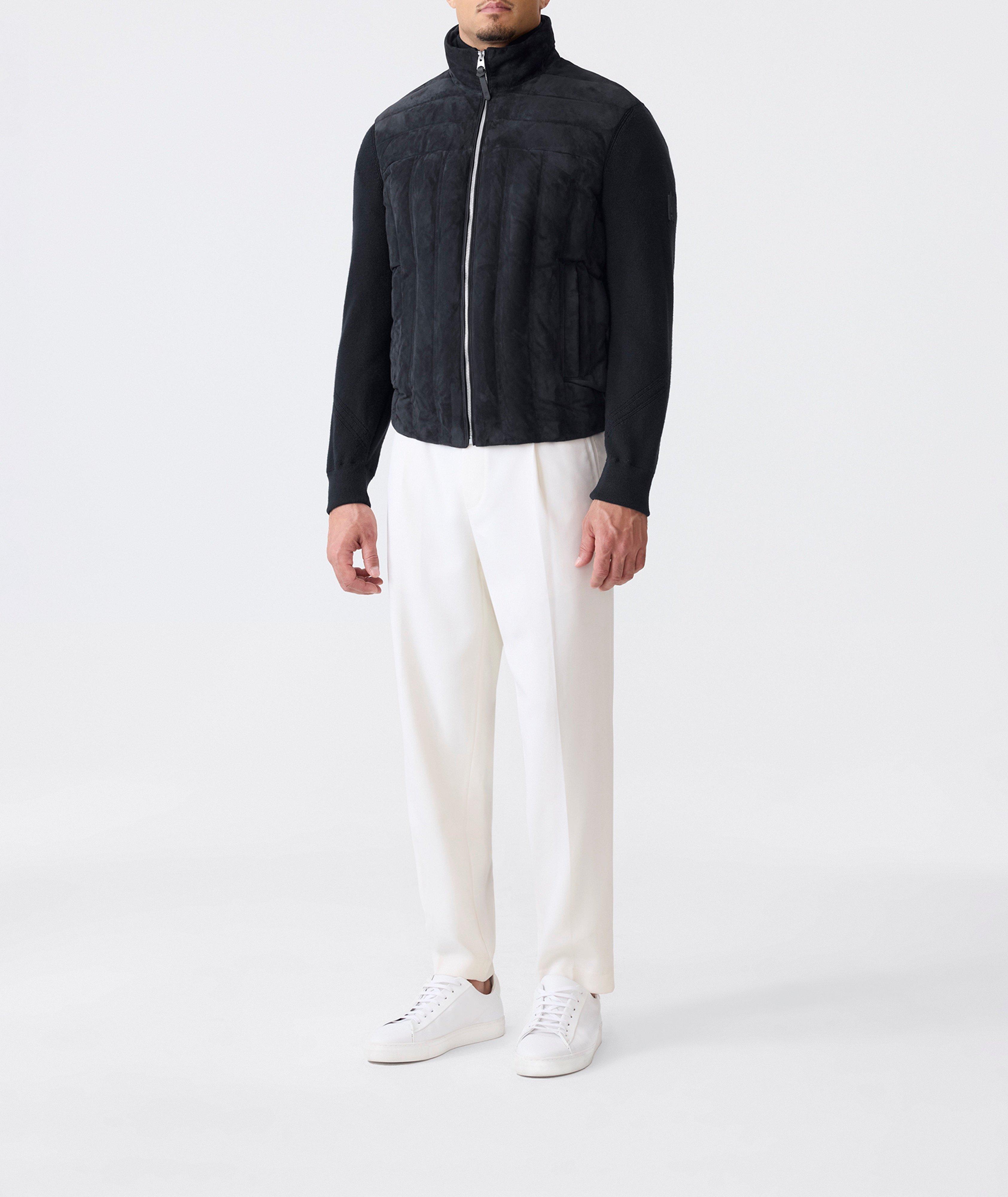 Landen Suede & Wool Hybrid Jacket image 7