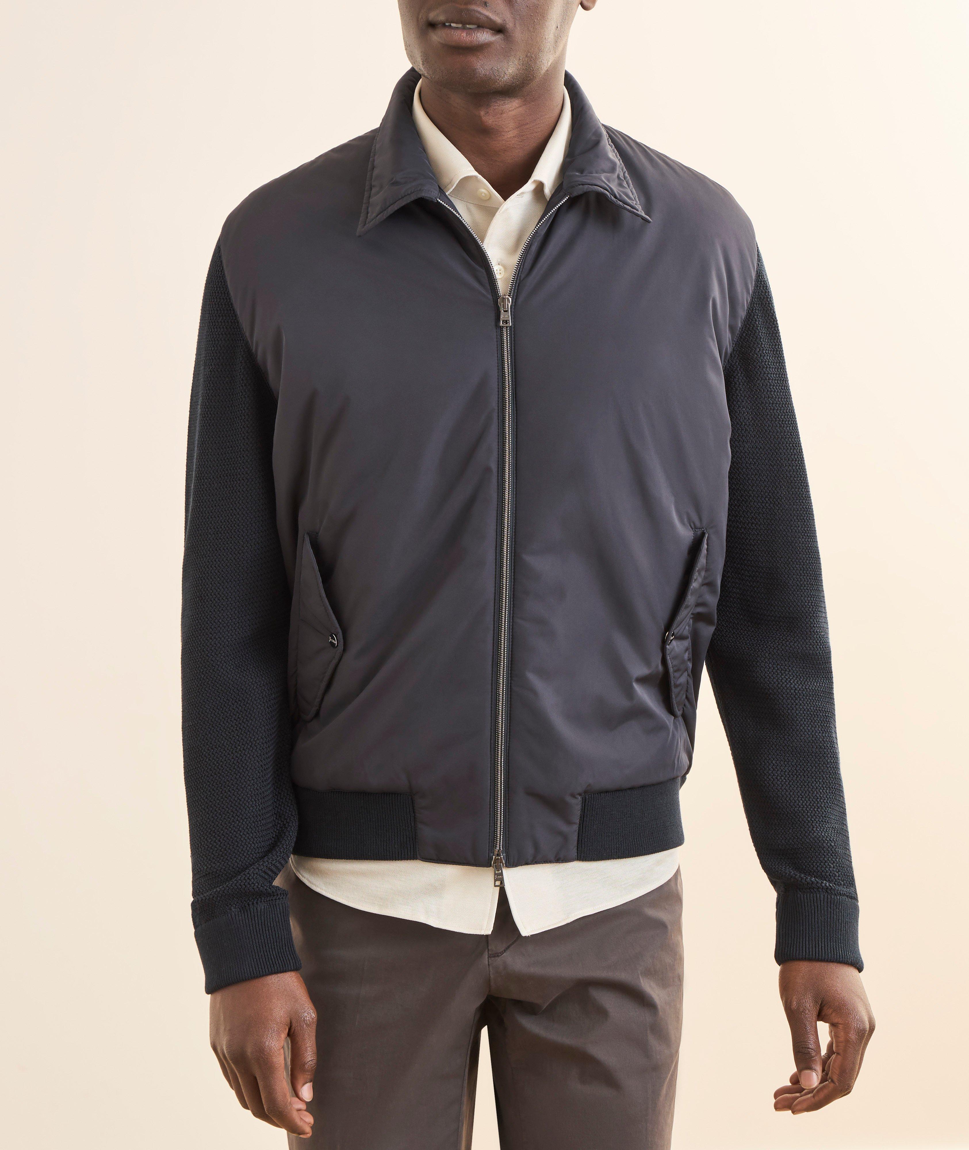 Hybrid Knit Sweater Jacket  image 1