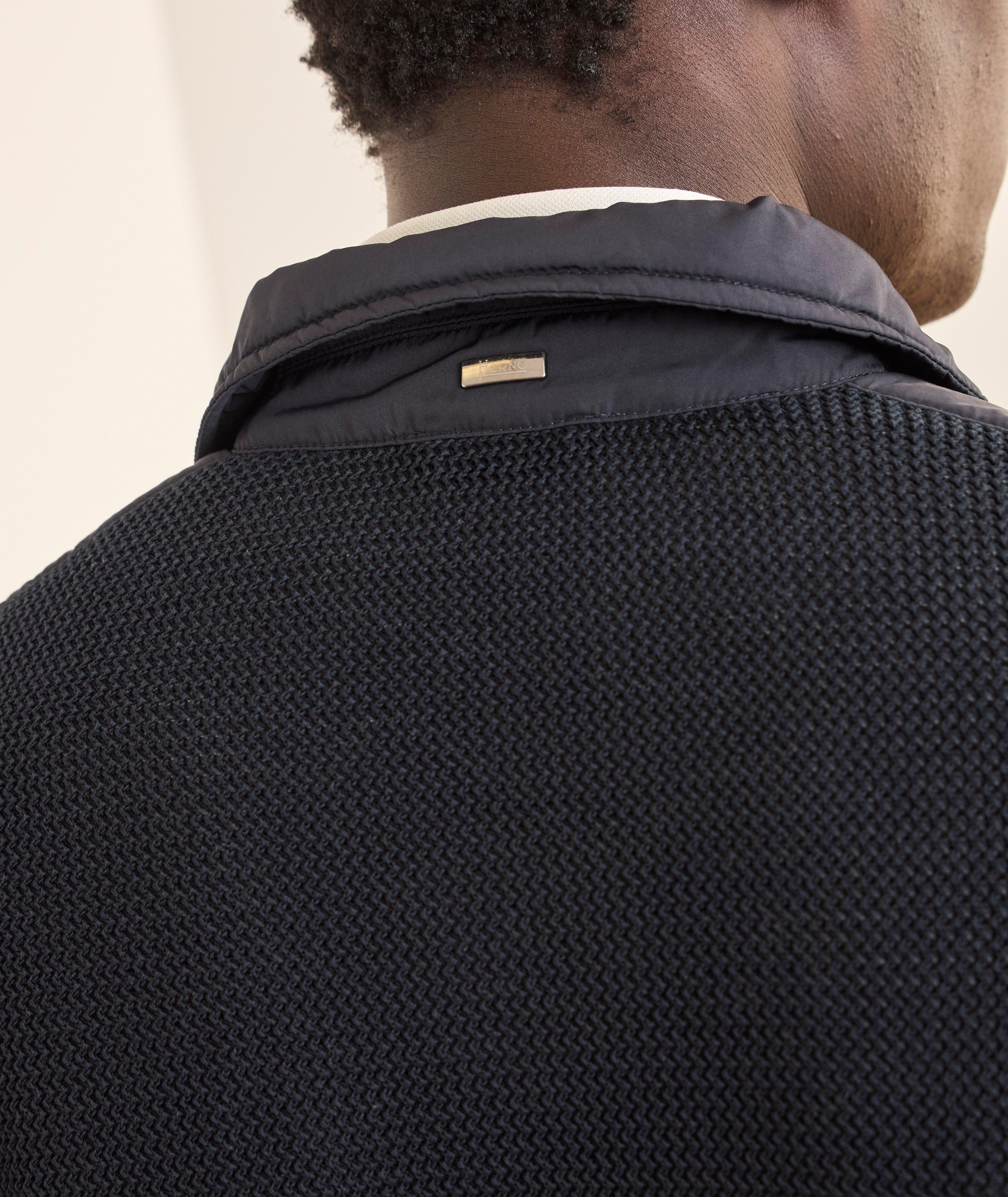 Hybrid Knit Sweater Jacket  image 4