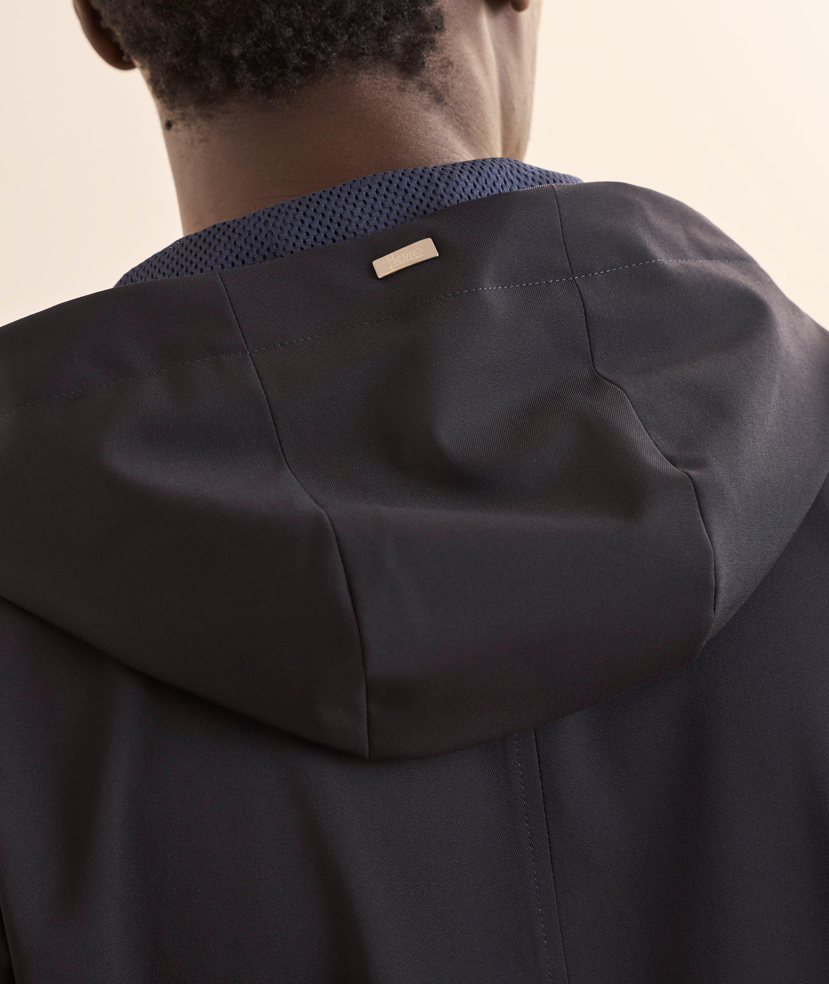 Removable Hooded Bib Wool Sport Jacket image 4