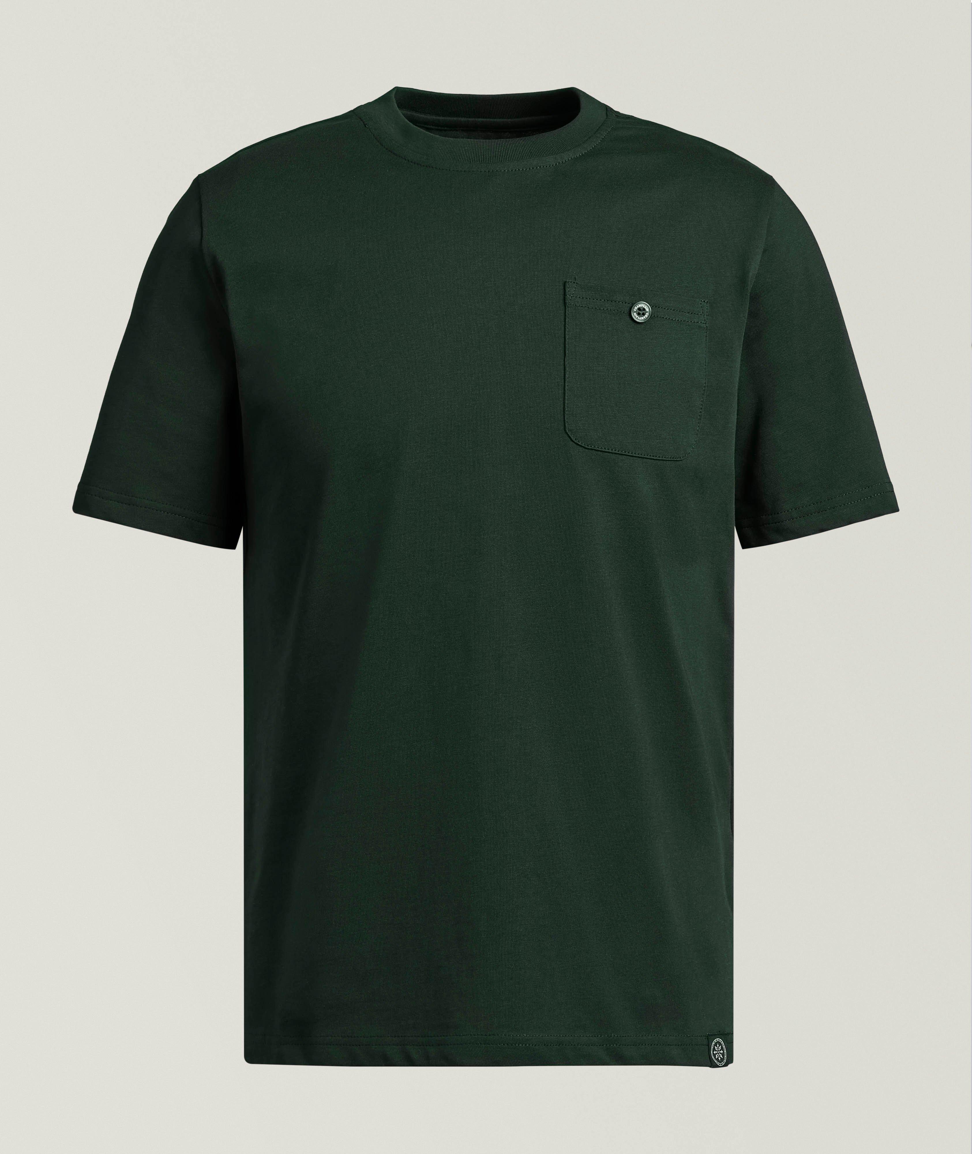 Moncler Pocket Cotton Piqué Polo | Polos | Harry Rosen
