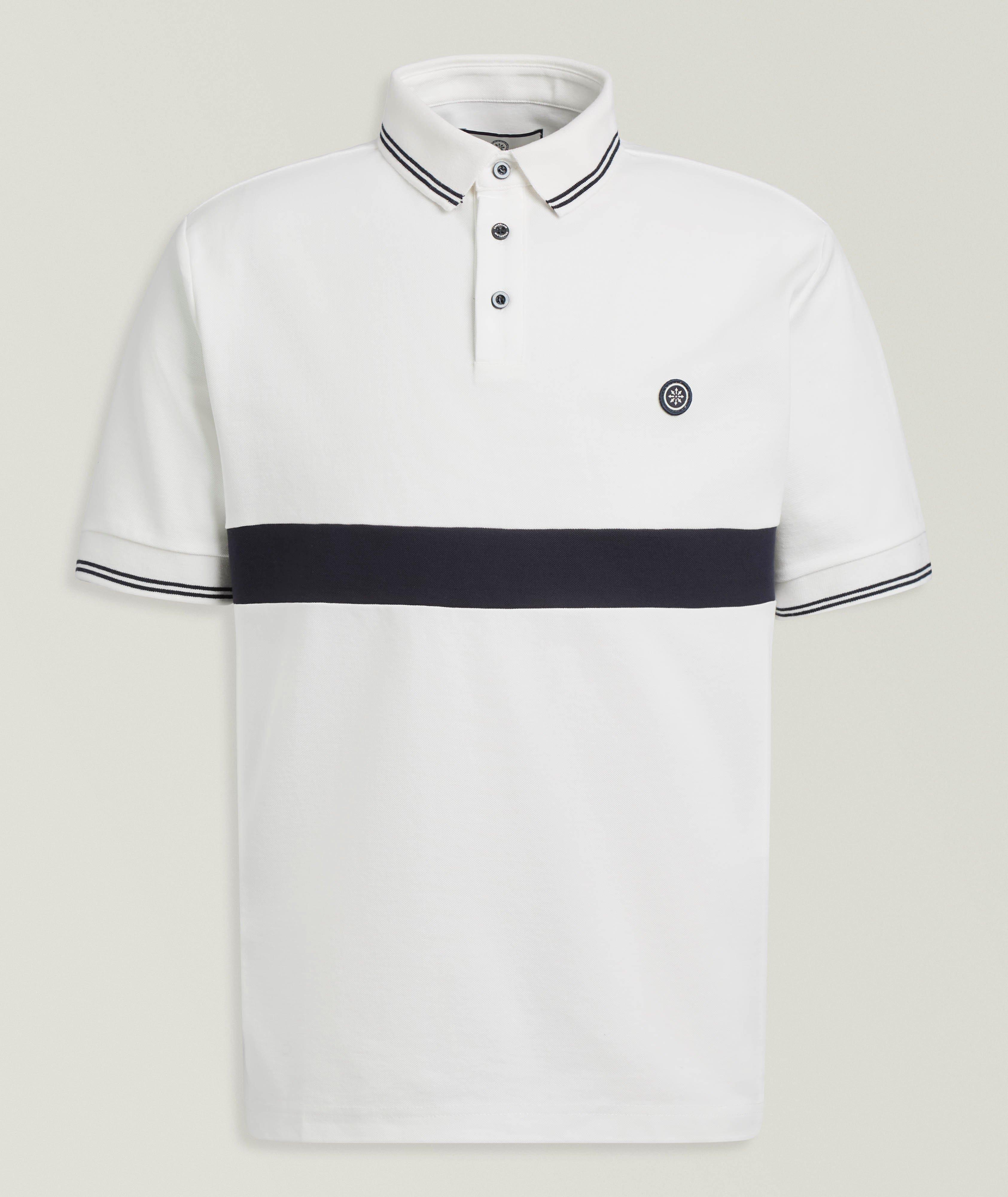 Champlain Polo courtes coton rayé