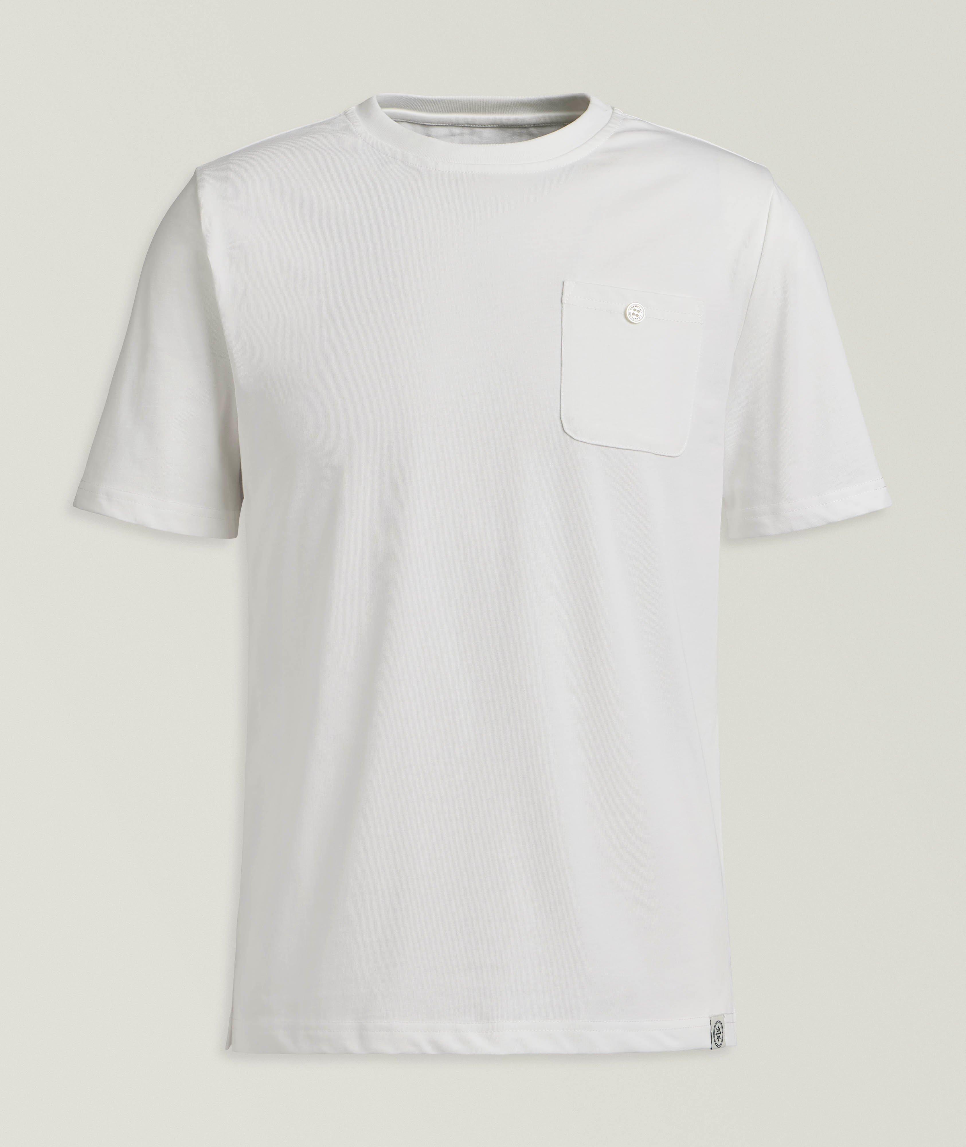 Champlain Cotton Button Pocket T-Shirt