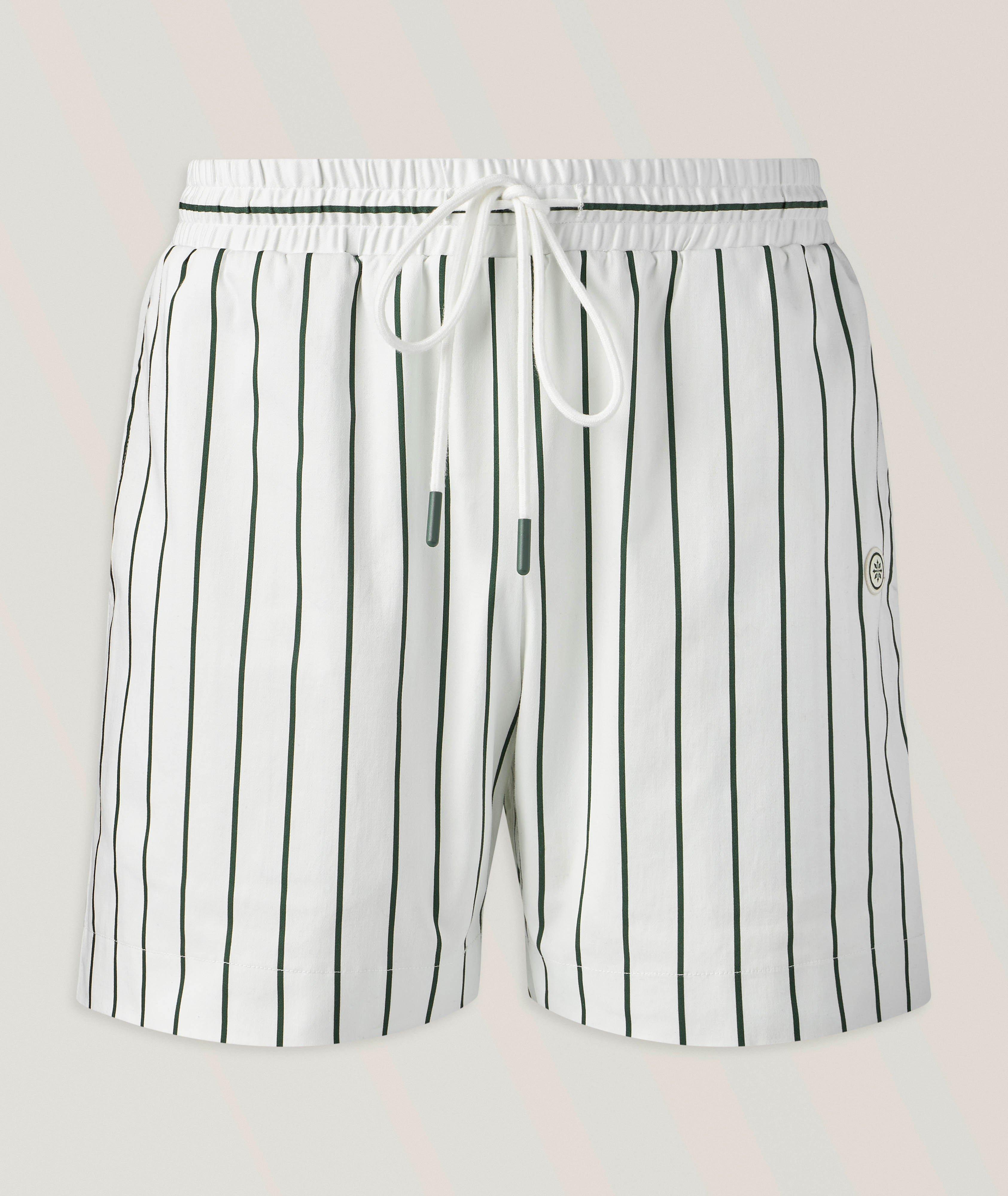 Pinstripe Lined Shorts image 0