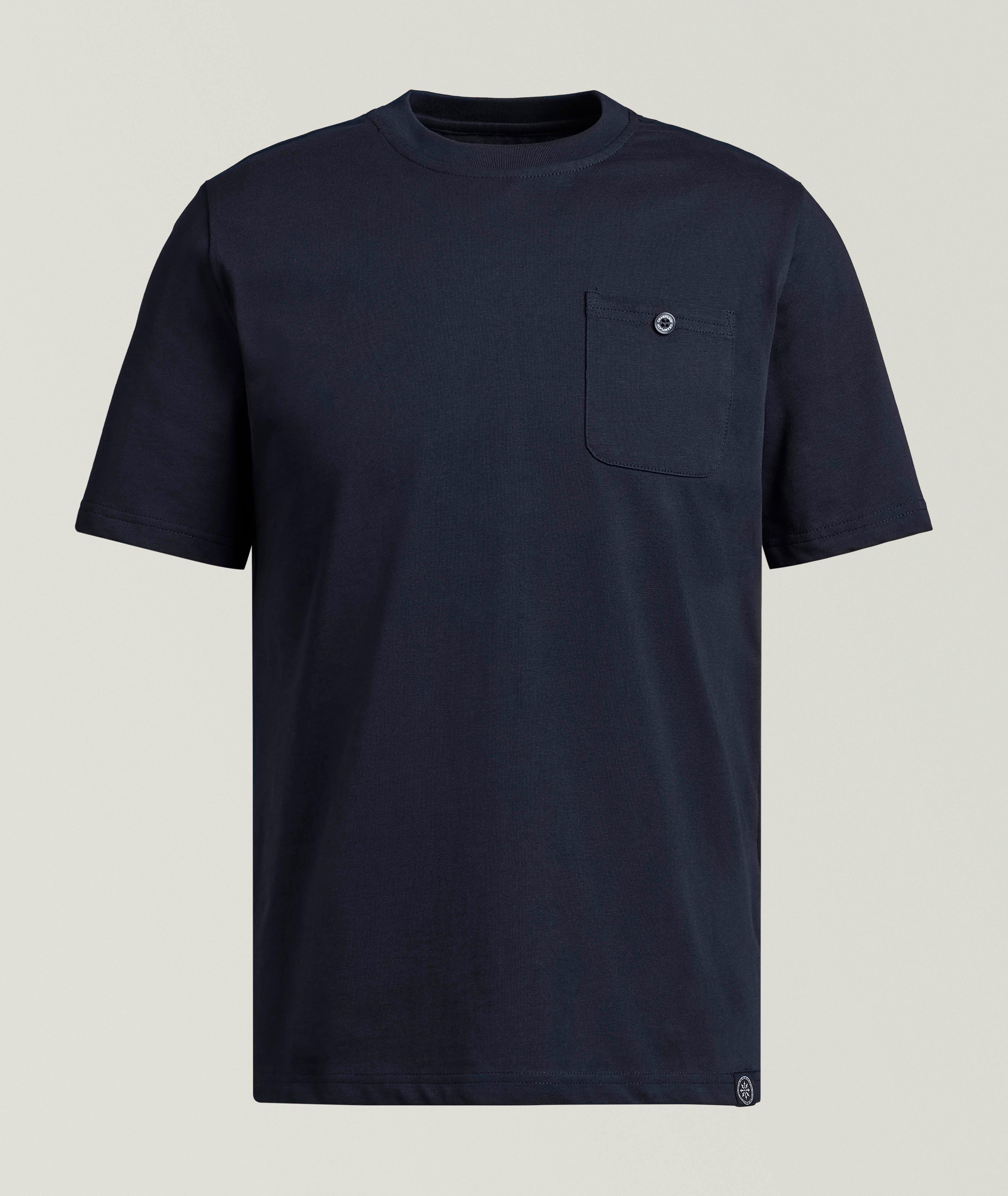 Champlain T-shirts poches boutonnées coton