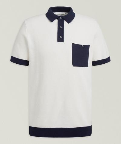 Champlain - Colourblock Knit Polo Shirt