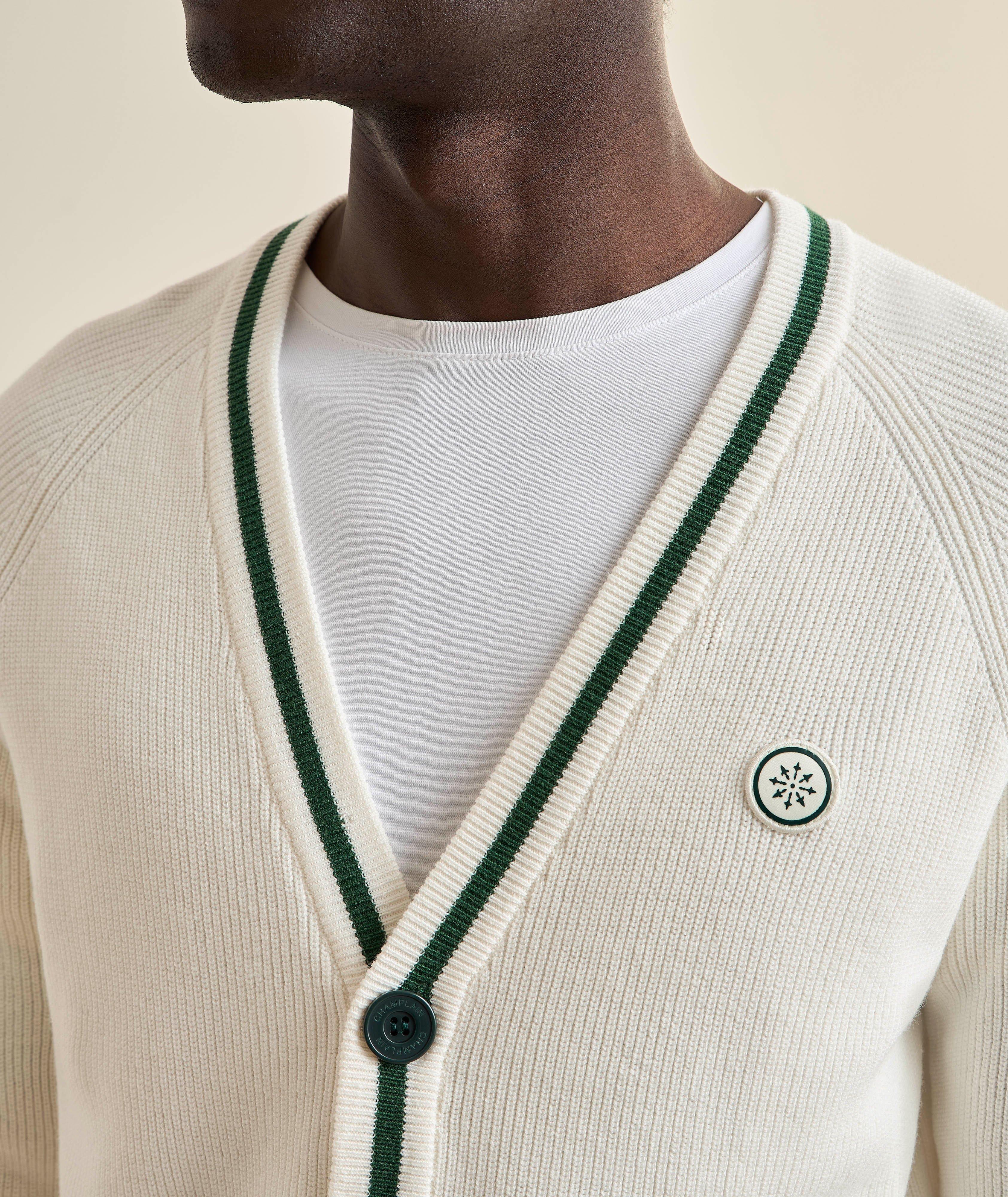 Raglan Varsity Cardigan image 3