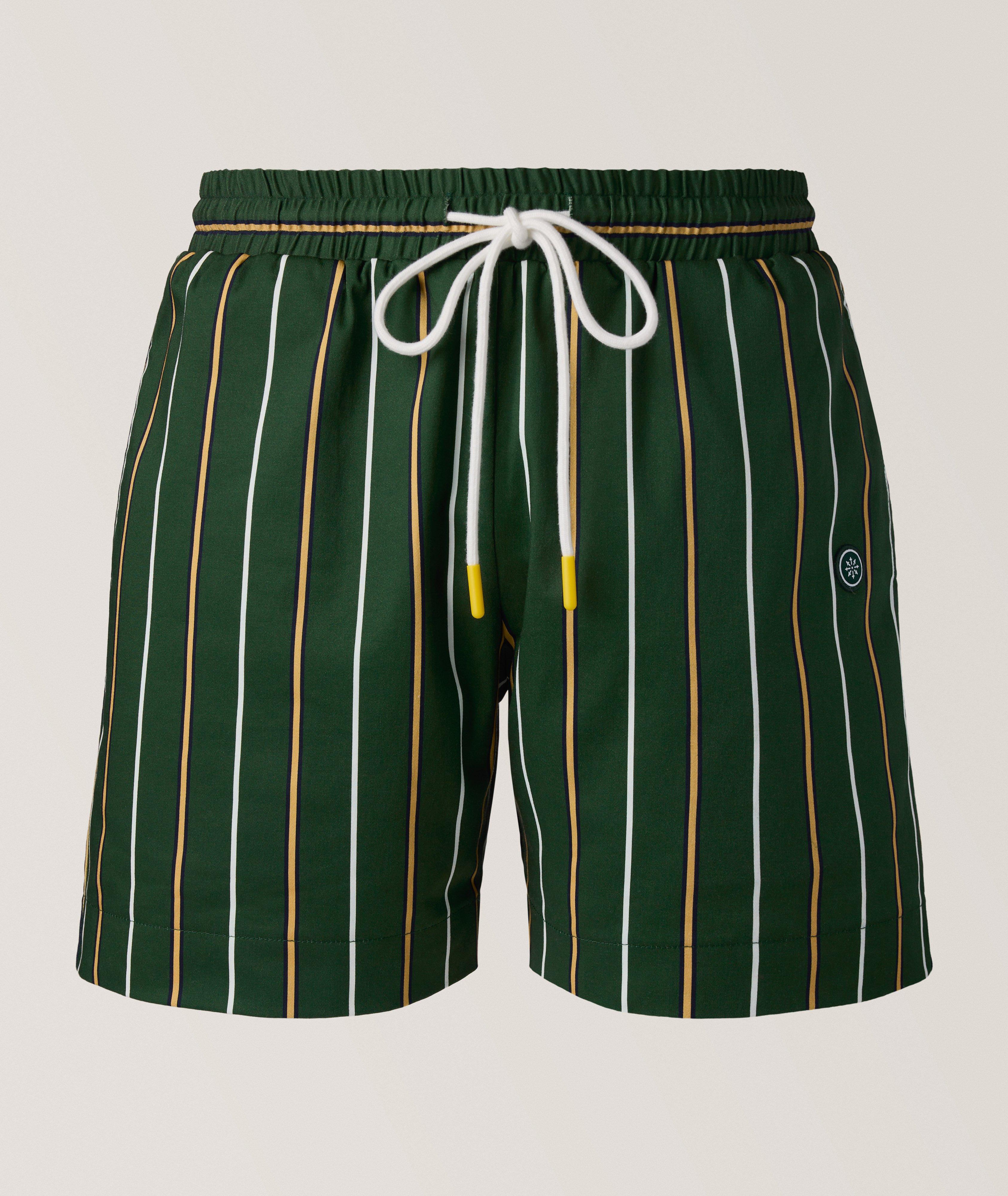 Pinstripe Lined Shorts image 0