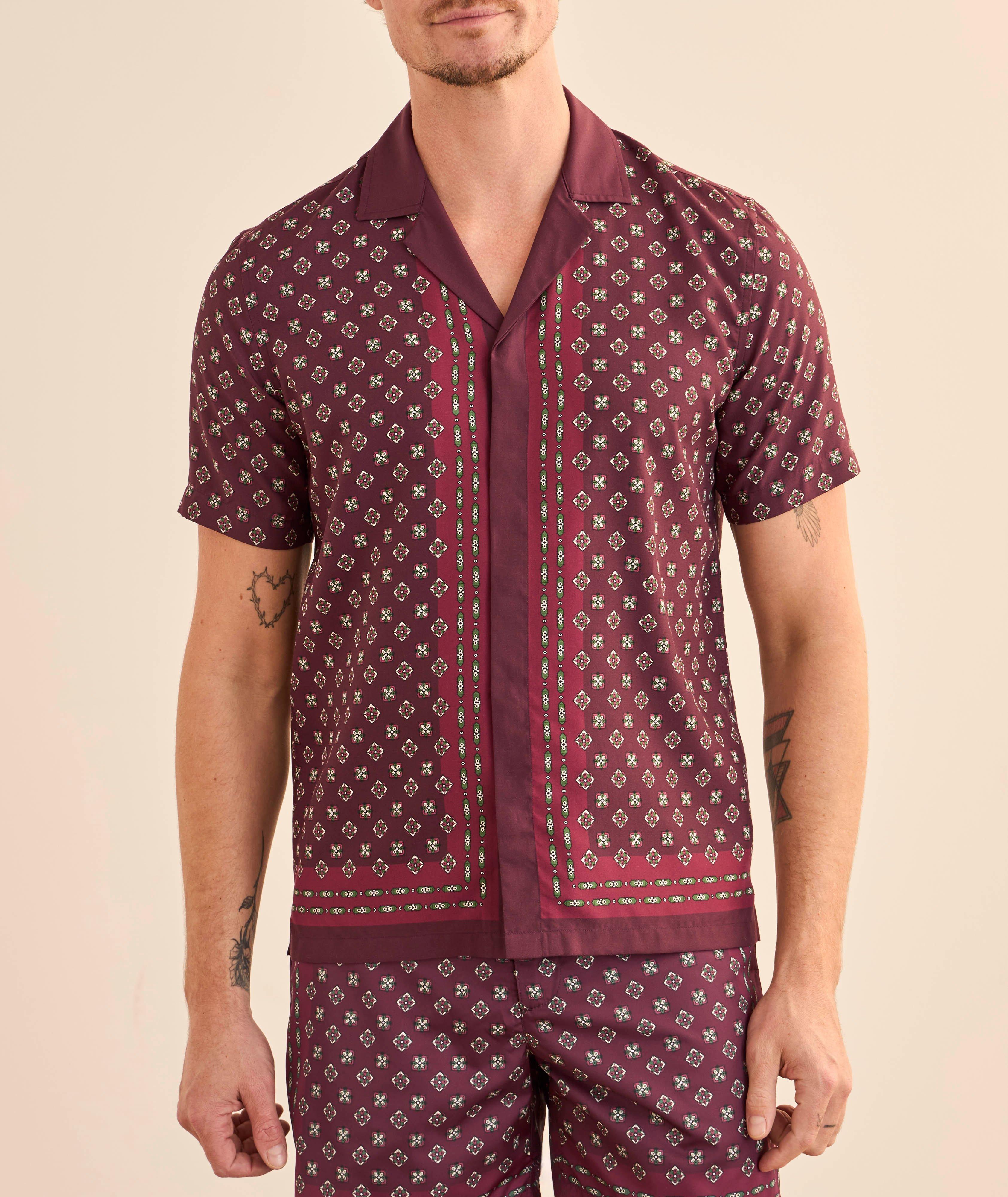 Chemise sport imprimé géométrique Maitan image 1