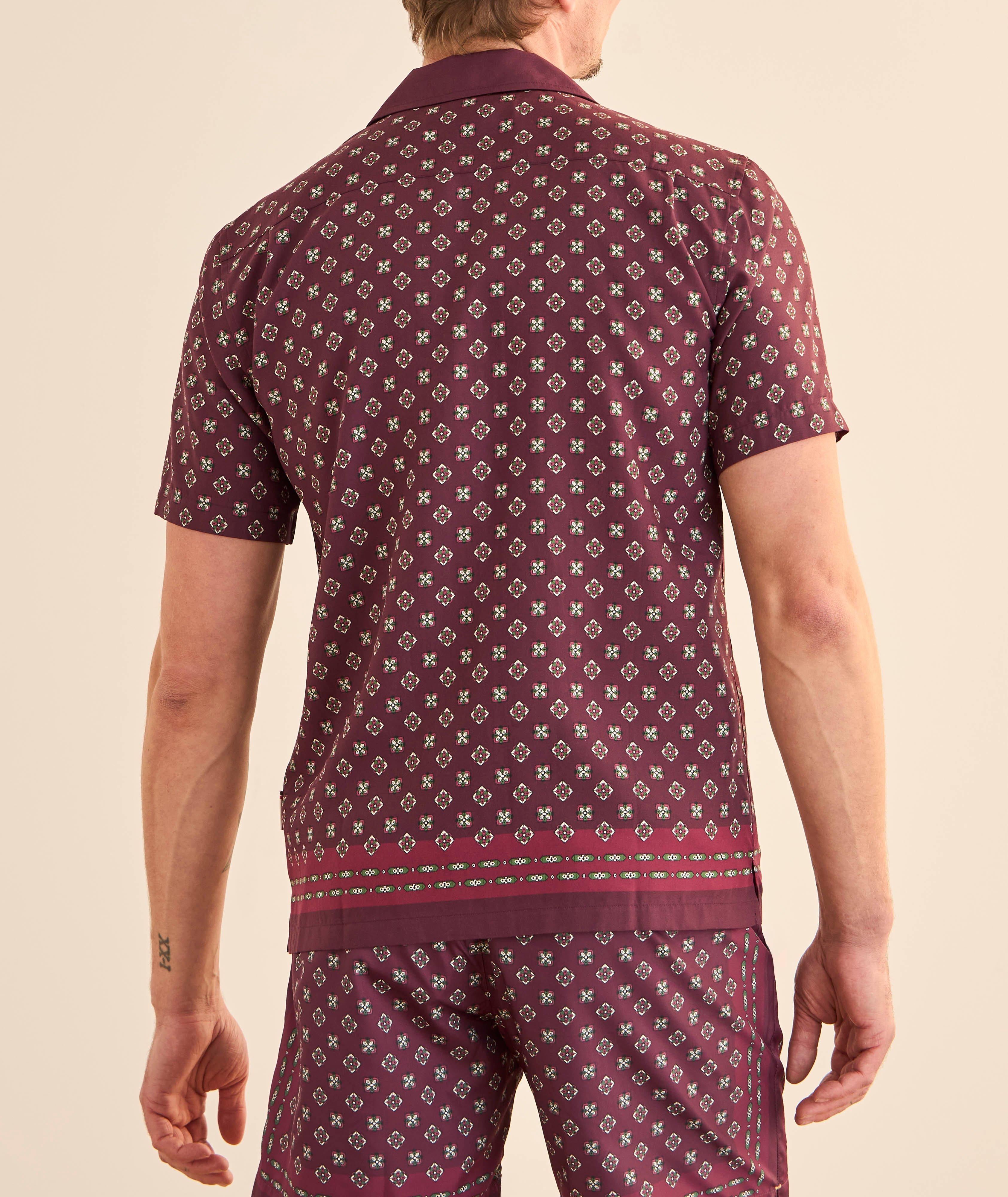 Chemise sport imprimé géométrique Maitan image 2