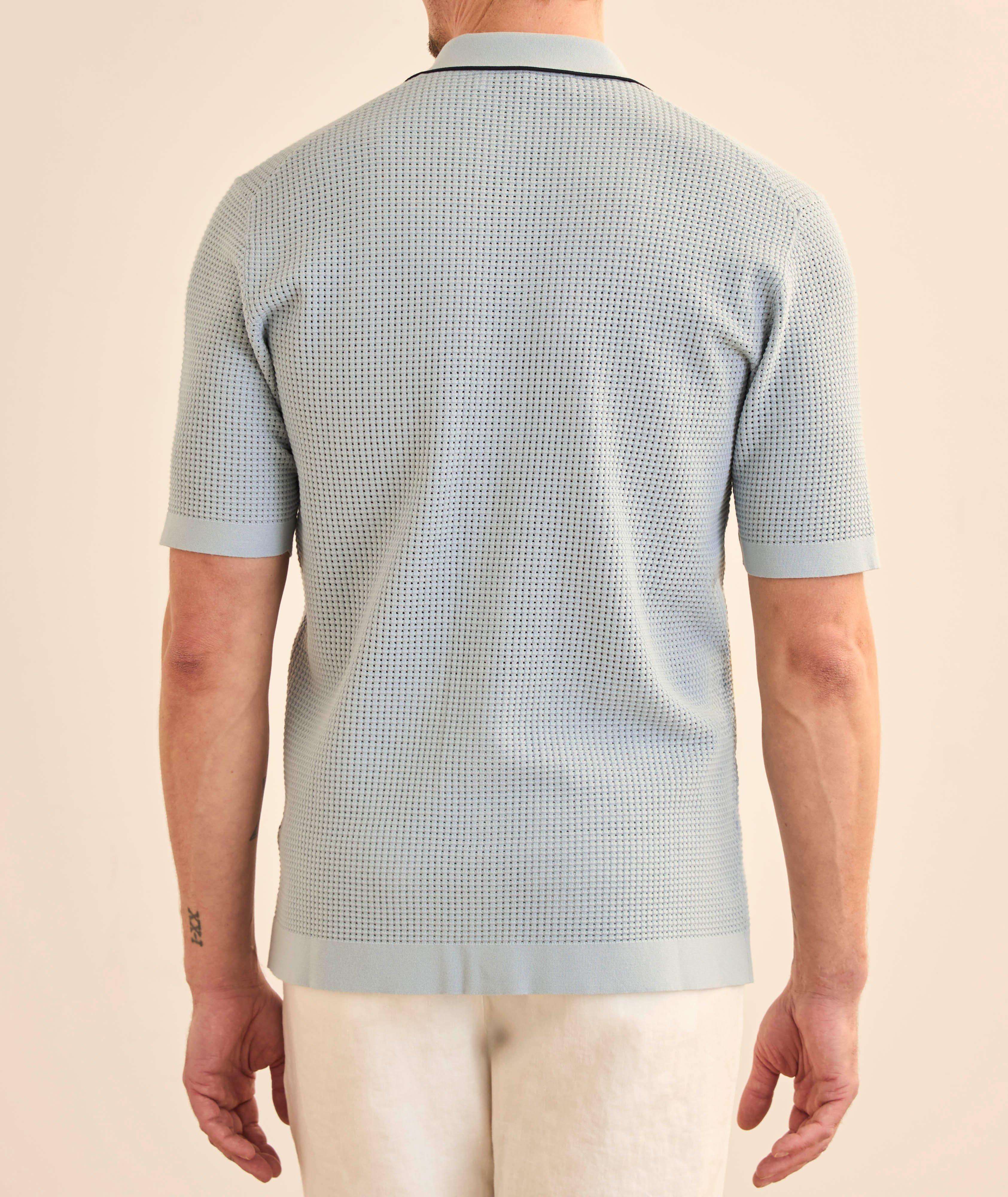Roddy Waffle Mesh Stitch Shirt image 2