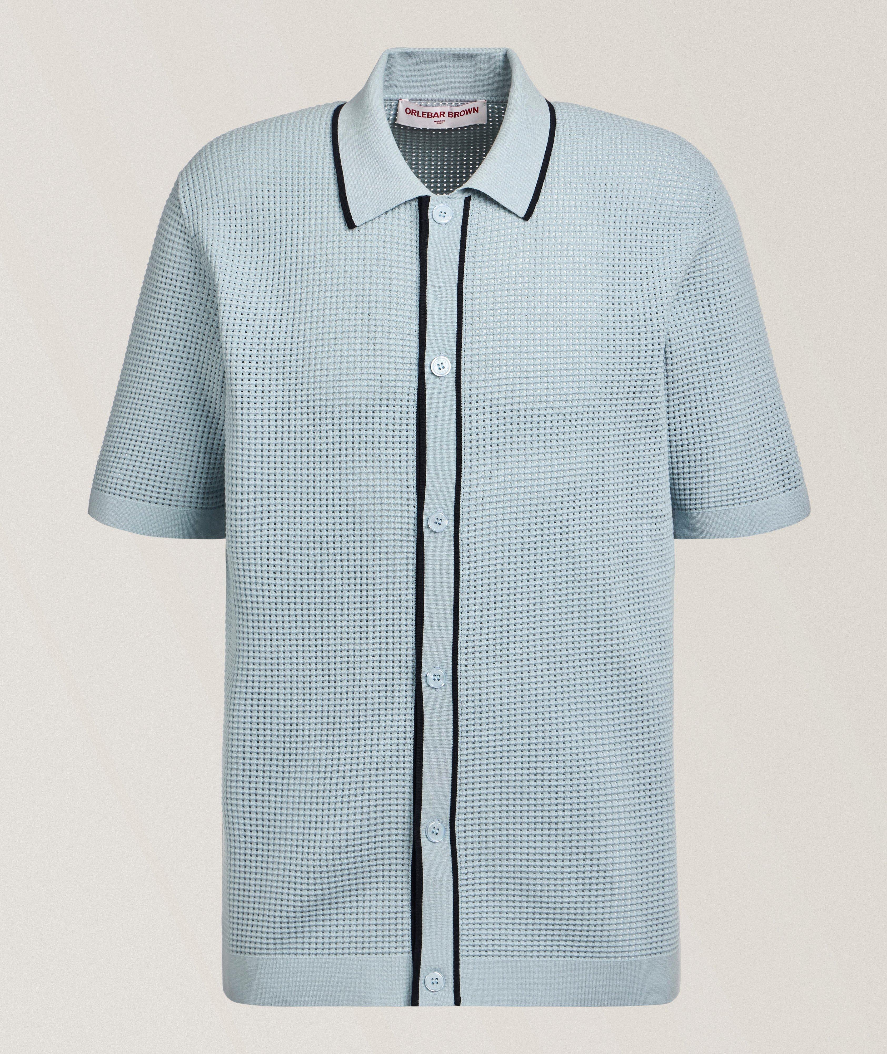 Roddy Waffle Mesh Stitch Shirt image 0