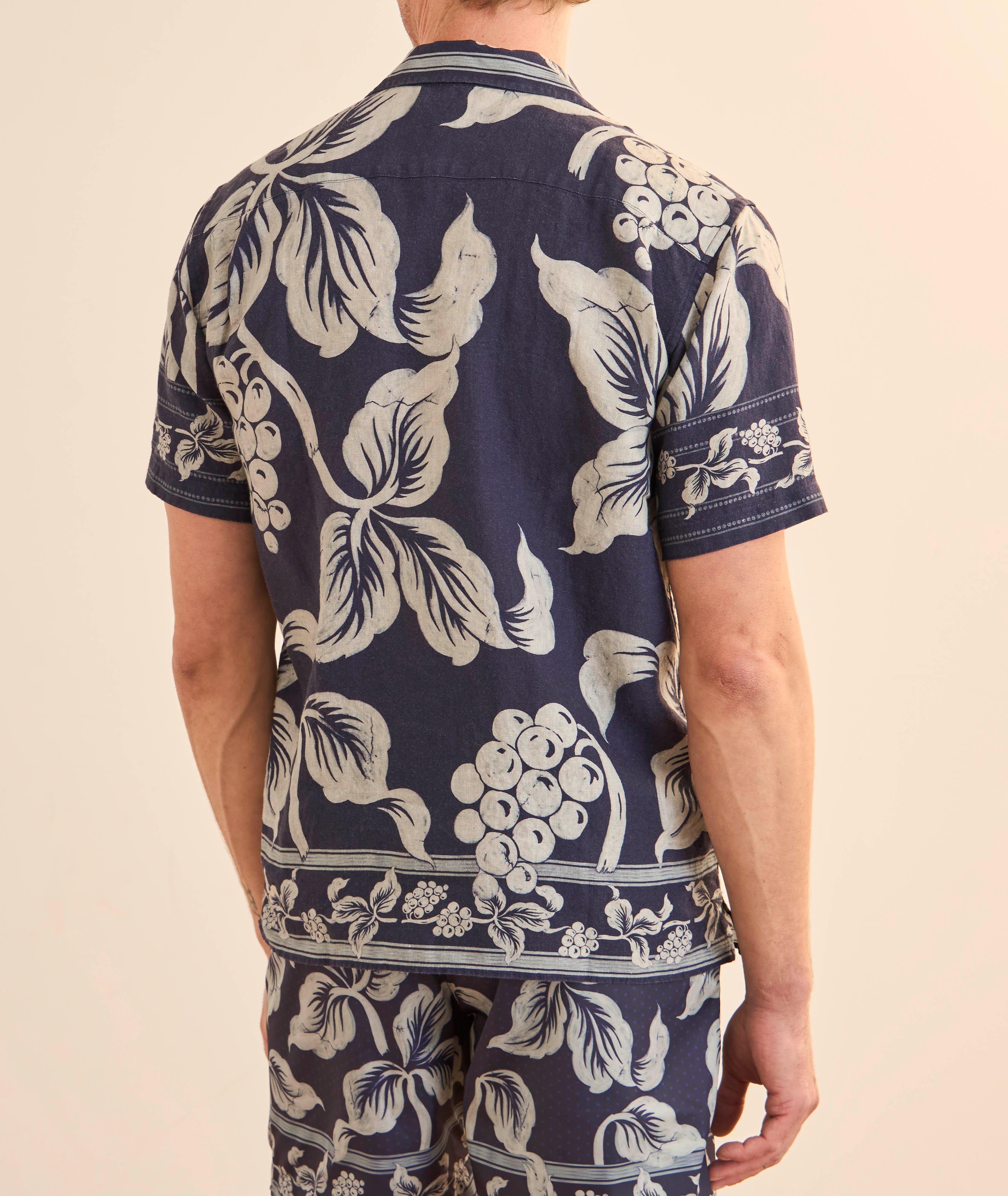 Maitan Floral Linen Shirt  image 2