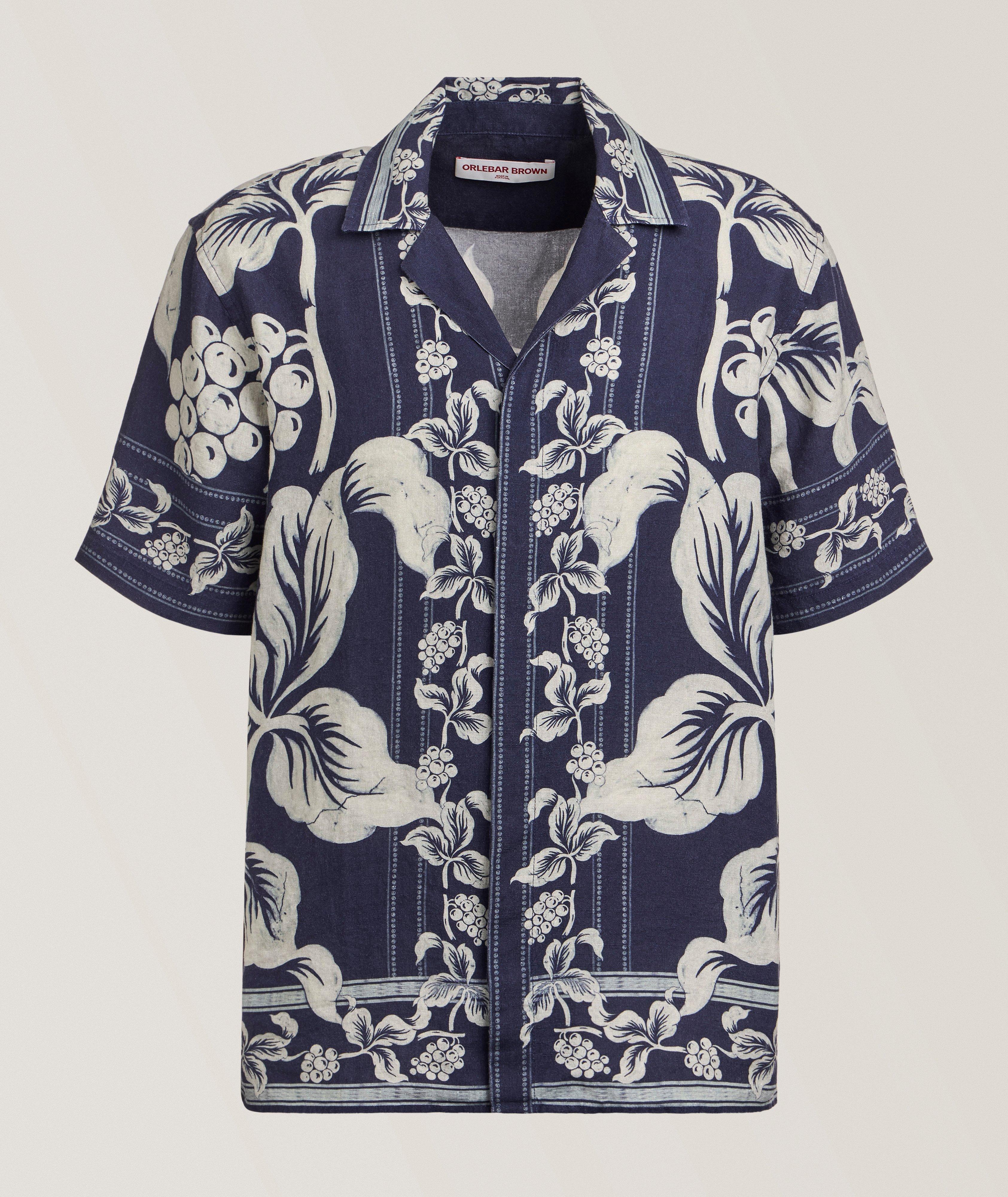 Maitan Floral Linen Shirt  image 0