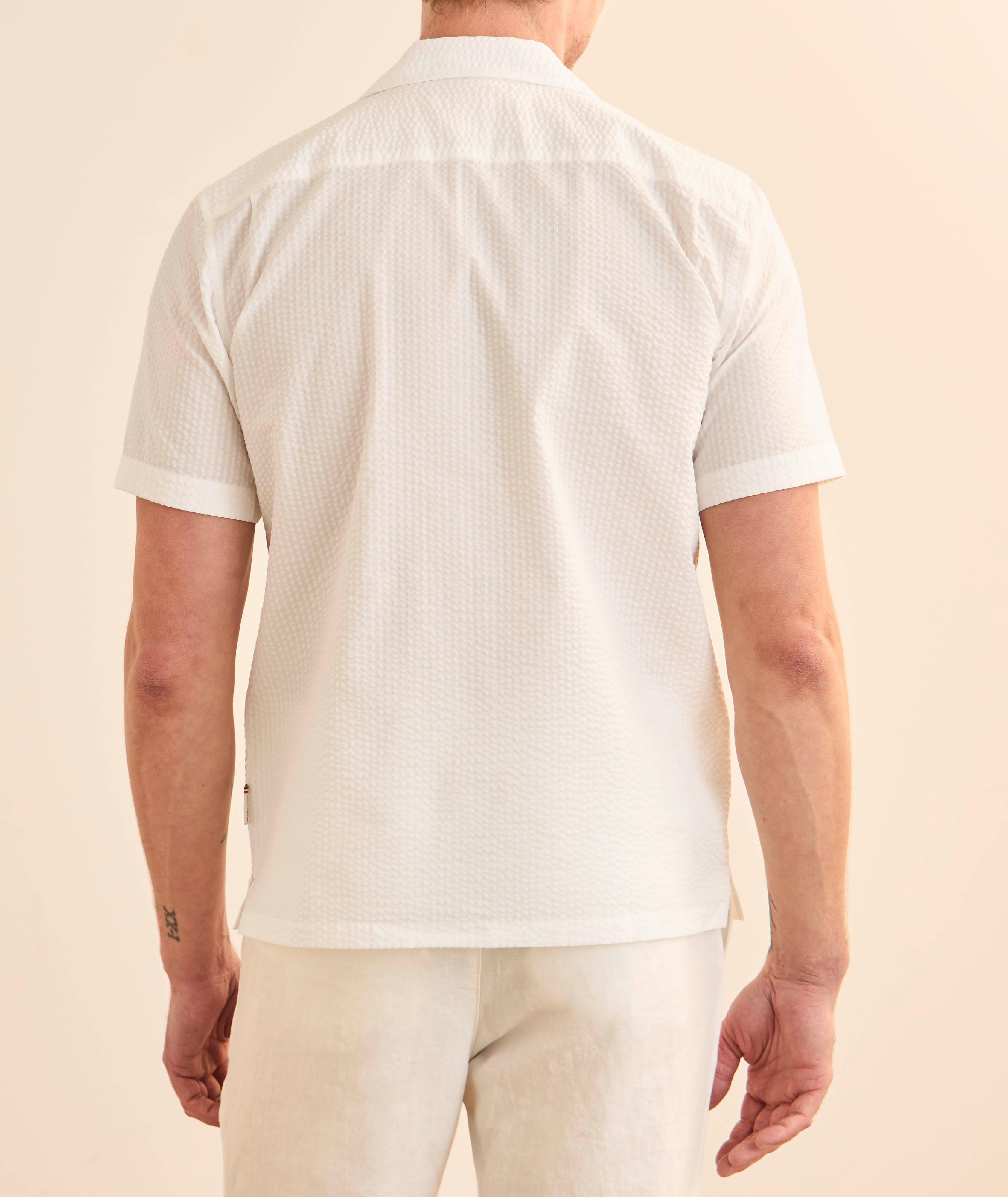 Maitan Cotton Seersucker Shirt  image 2