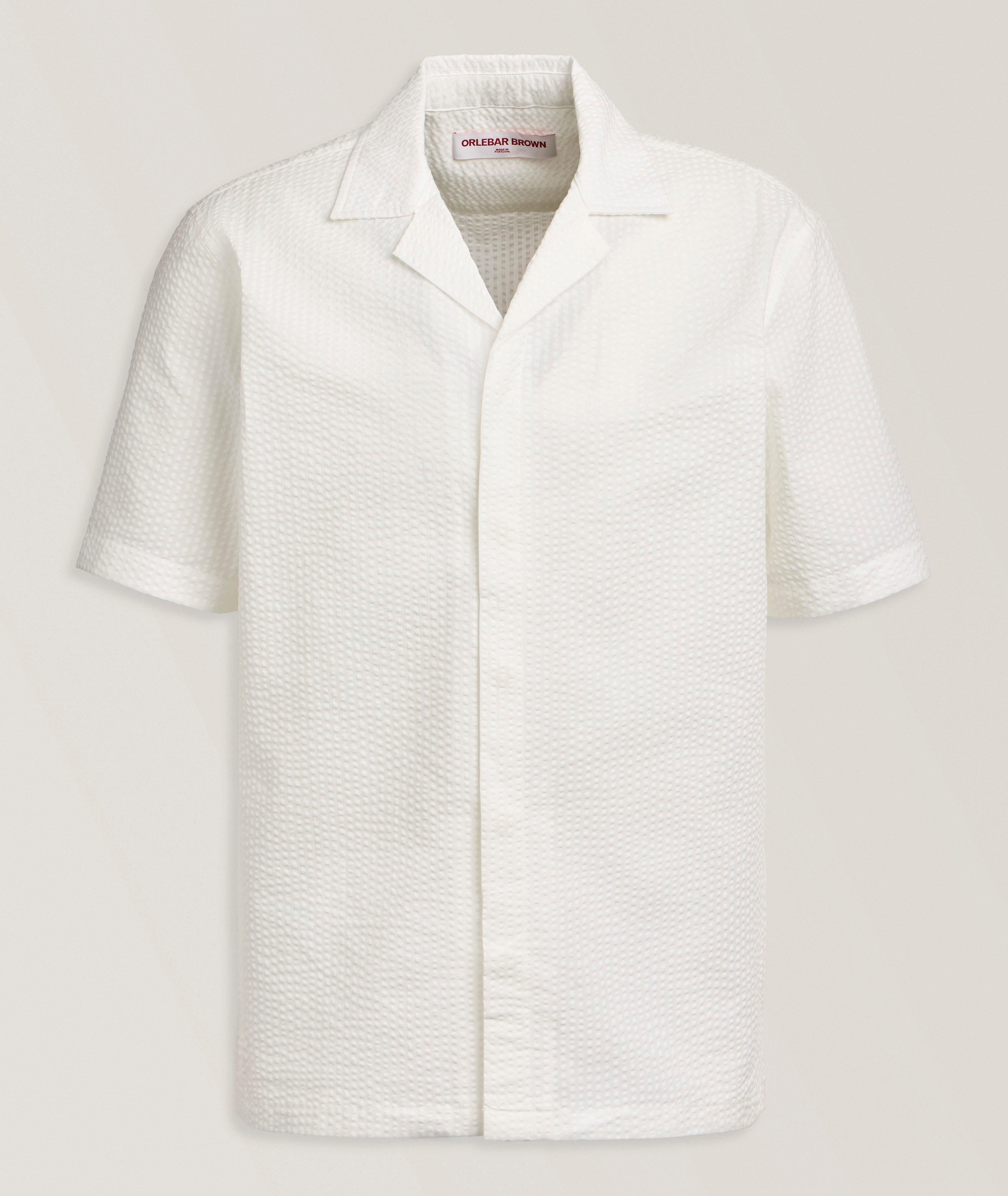 Maitan Cotton Seersucker Shirt  image 0