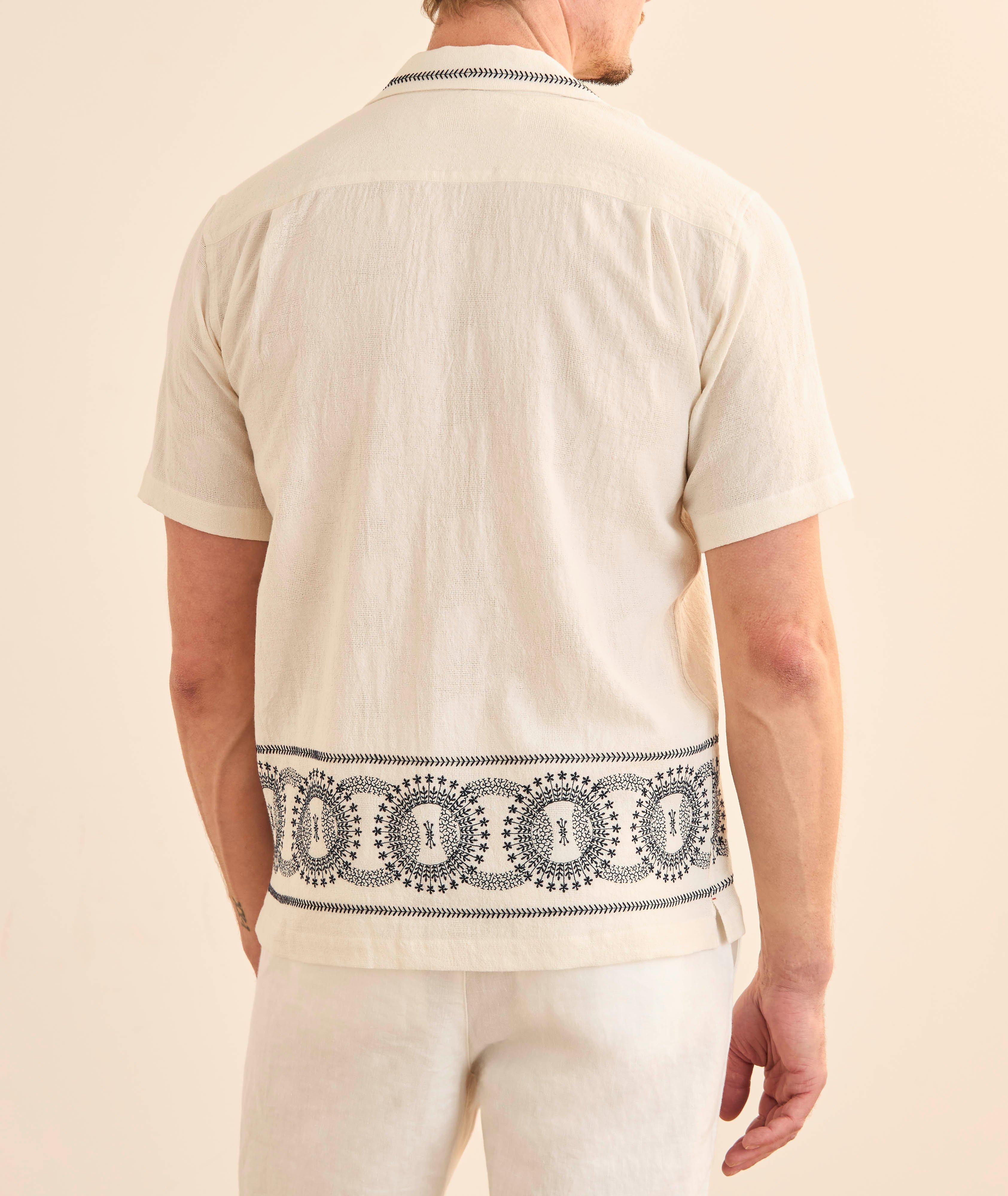 Maitan Cotton Embroidered Shirt  image 2