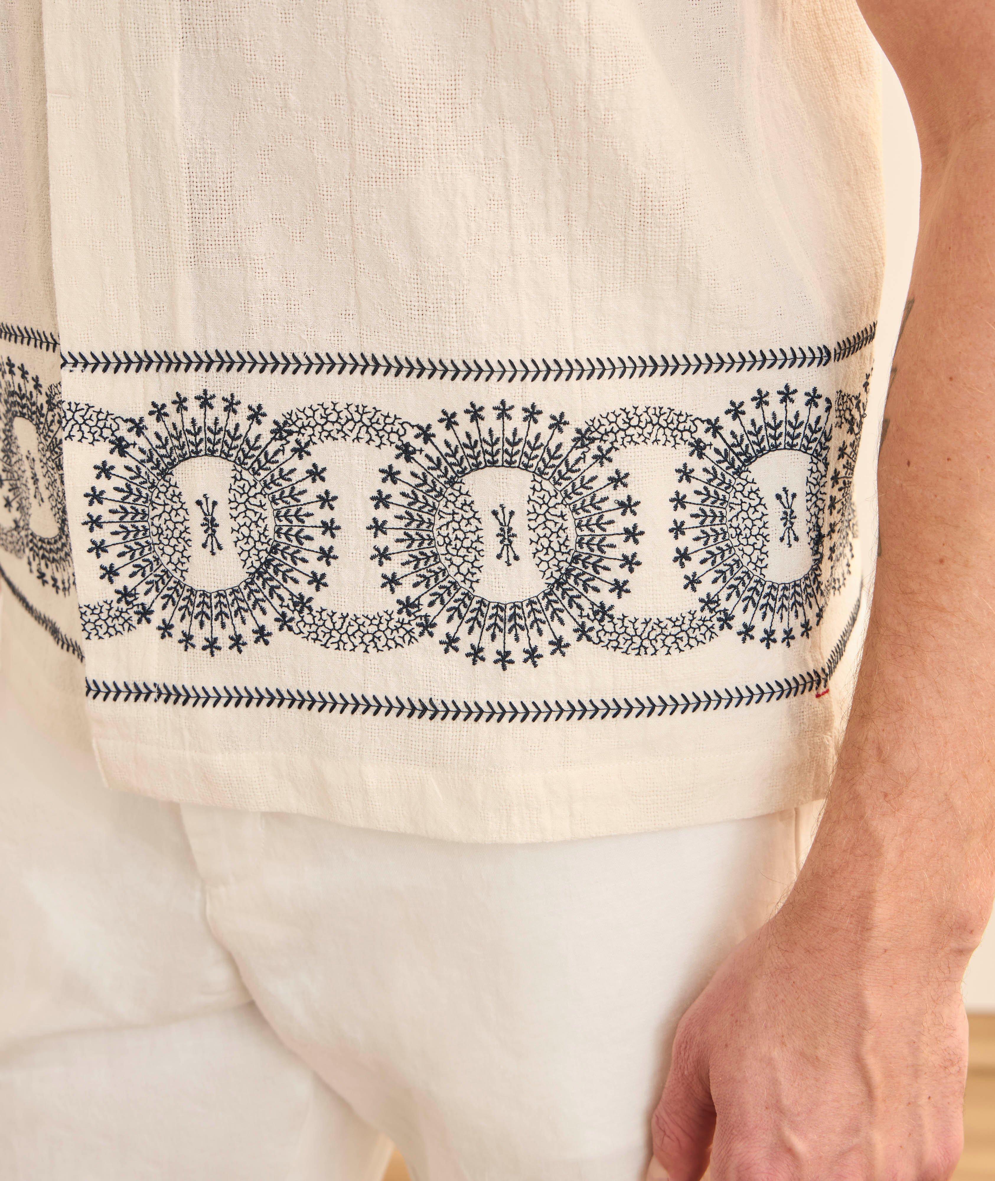 Maitan Cotton Embroidered Shirt  image 3