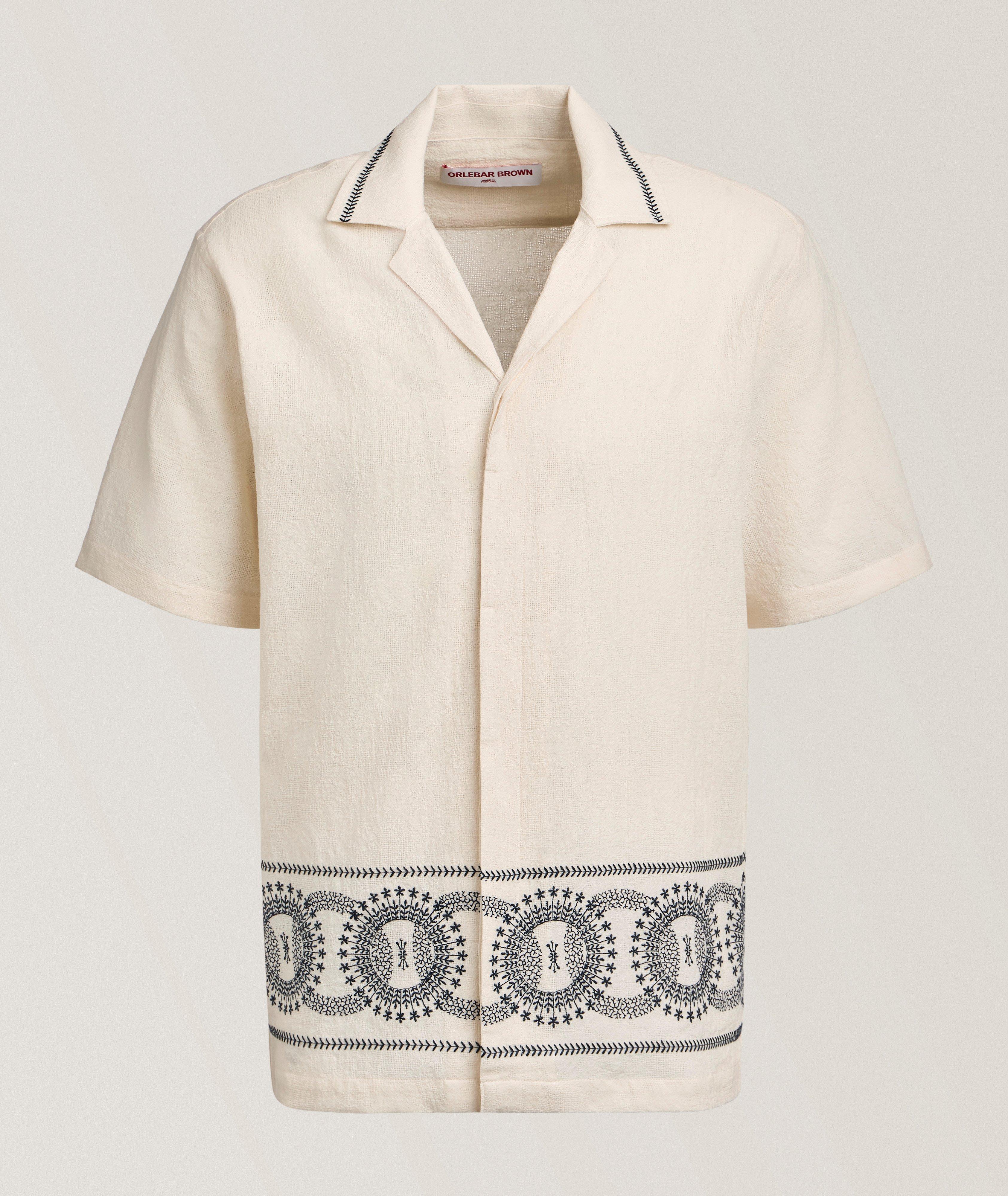 Maitan Cotton Embroidered Shirt  image 0