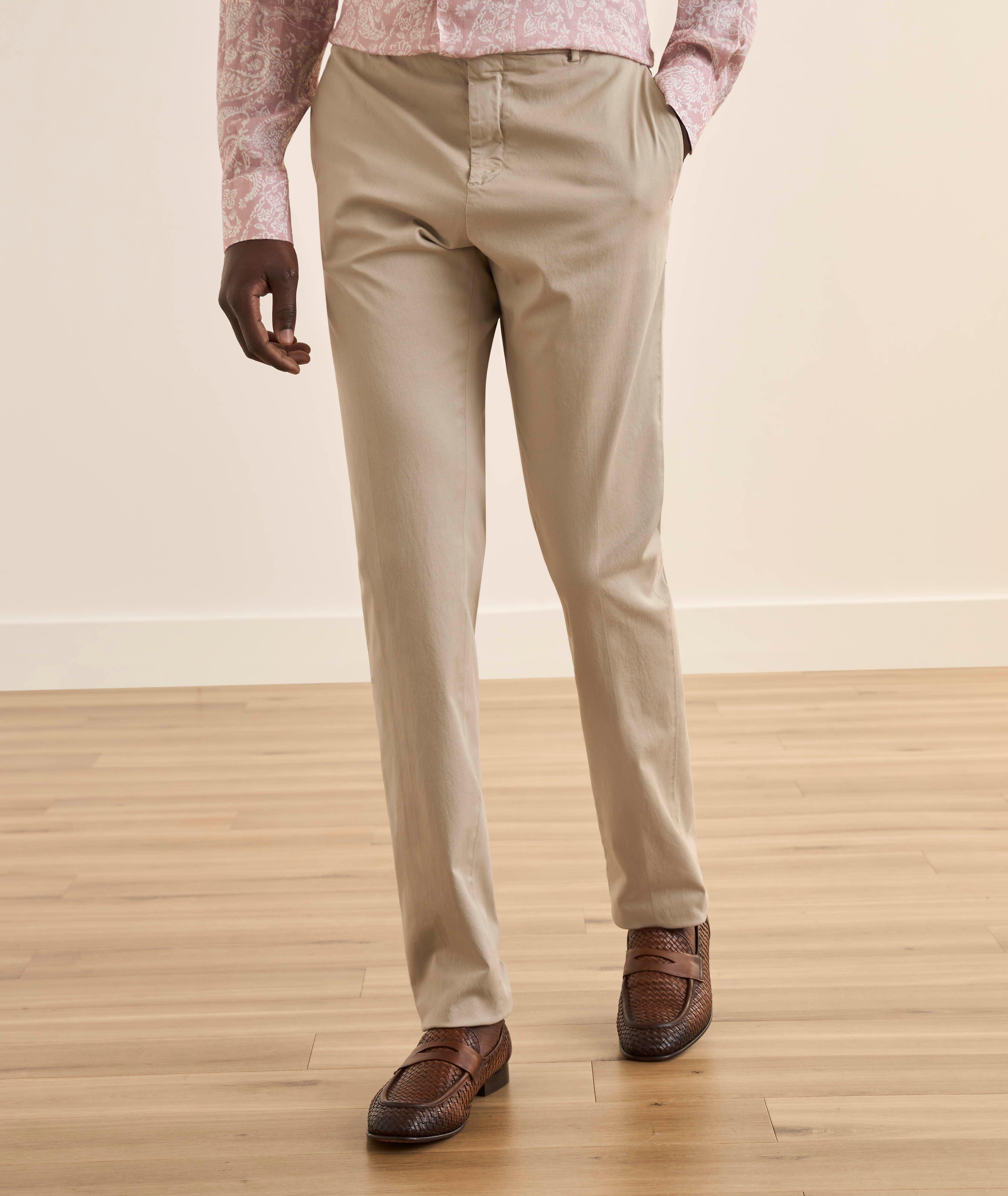 Stretch Cotton Chinos image 1