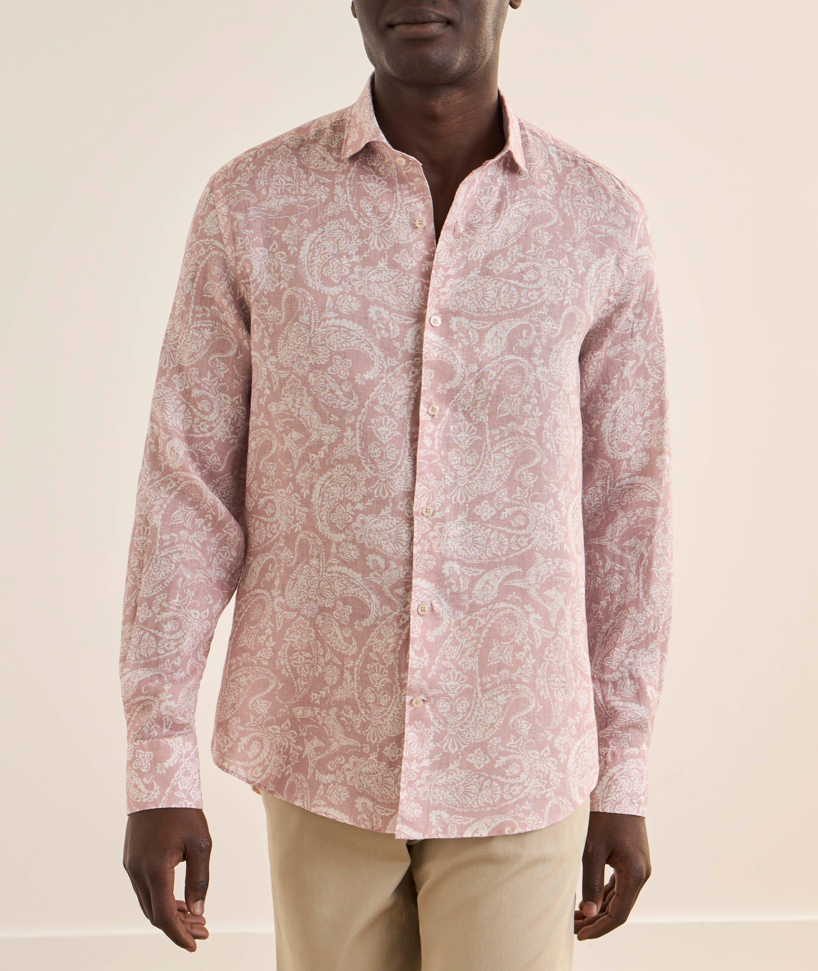 Paisley Linen Shirt  image 1
