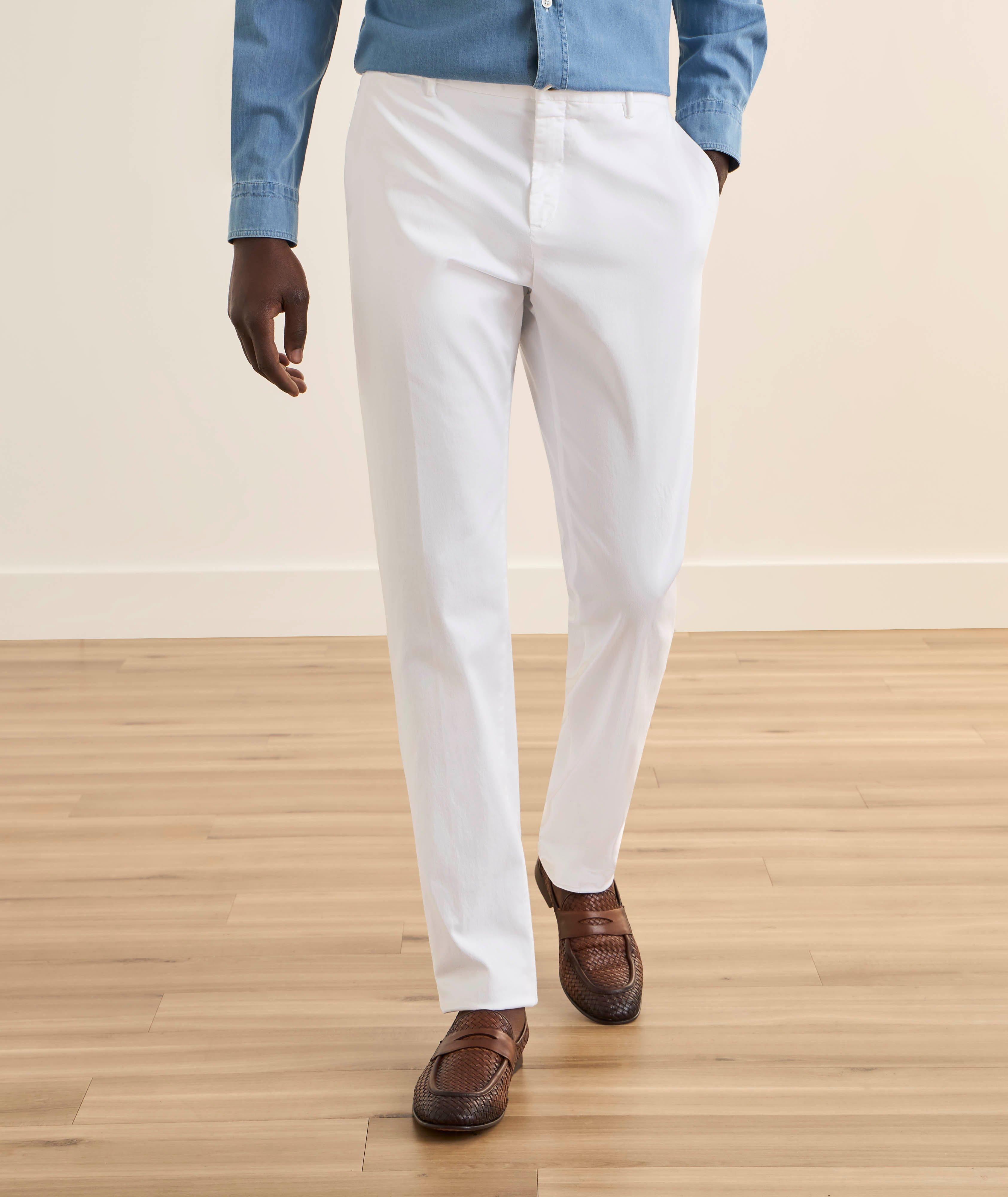 Stretch Cotton Chinos image 1