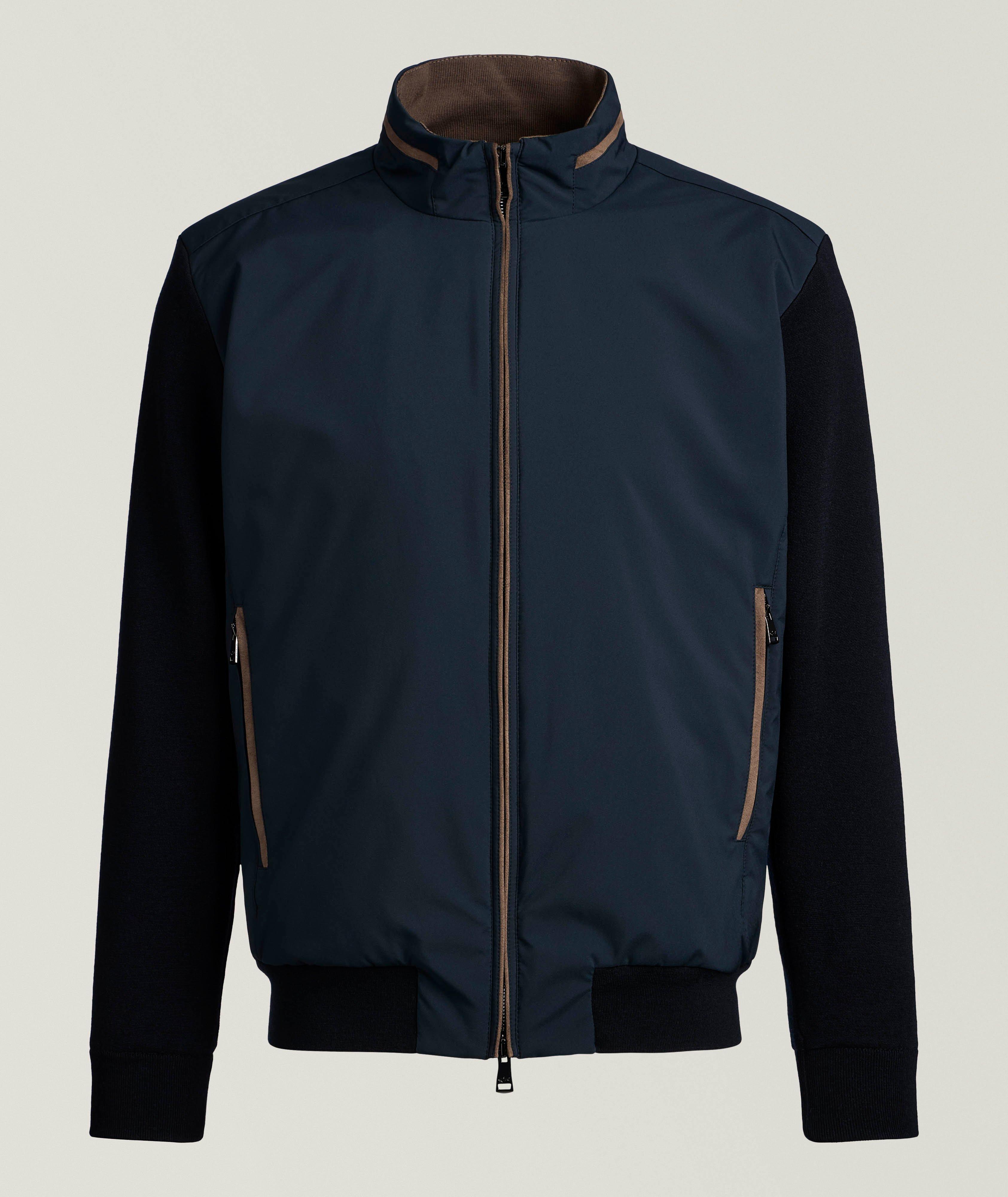 Paul & Shark Typhoon Platinum Hybrid Sweater Jacket