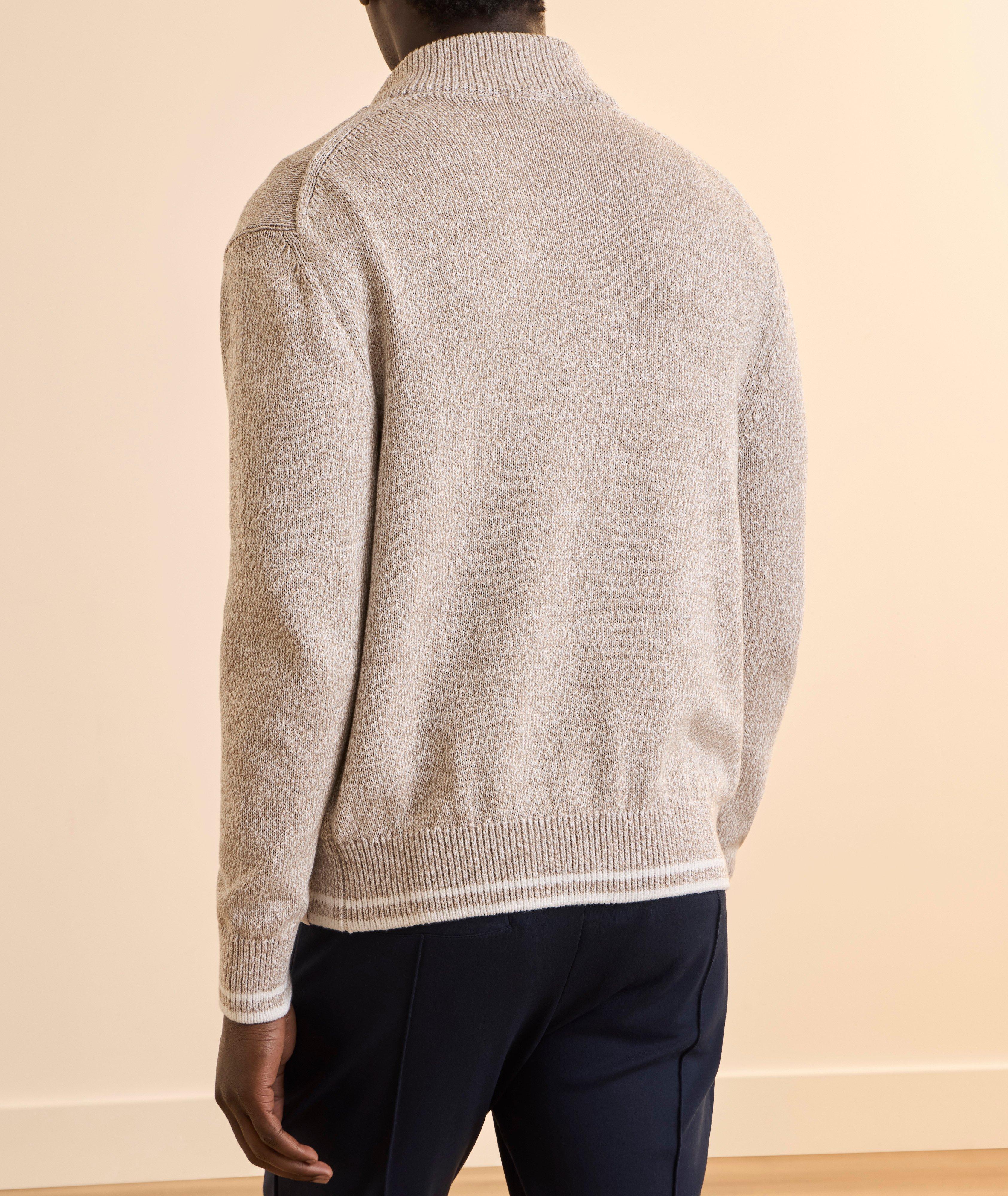 Cardigan Piuma coton chiné image 2