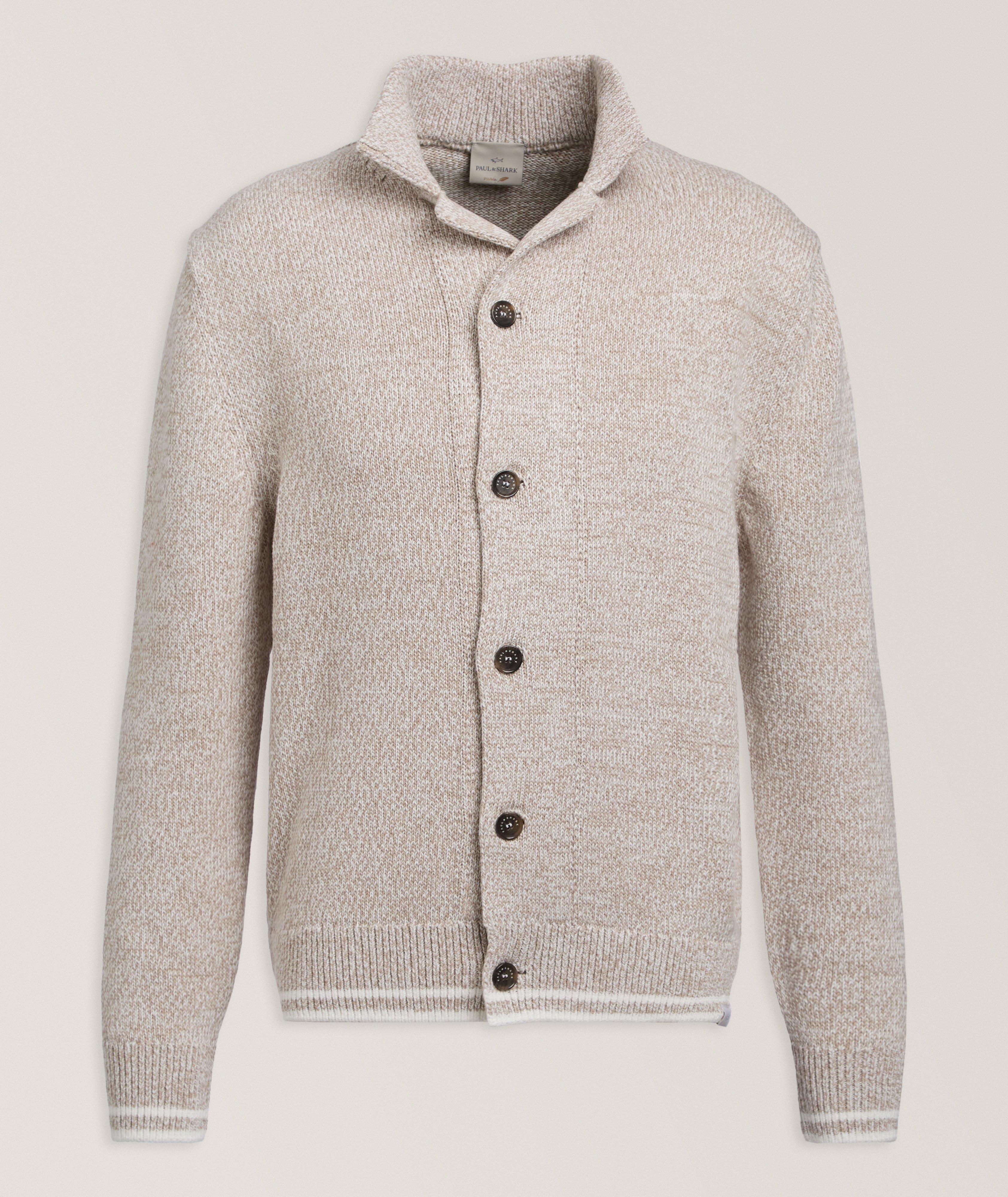 Piuma Cotton Mélange Cardigan  image 0