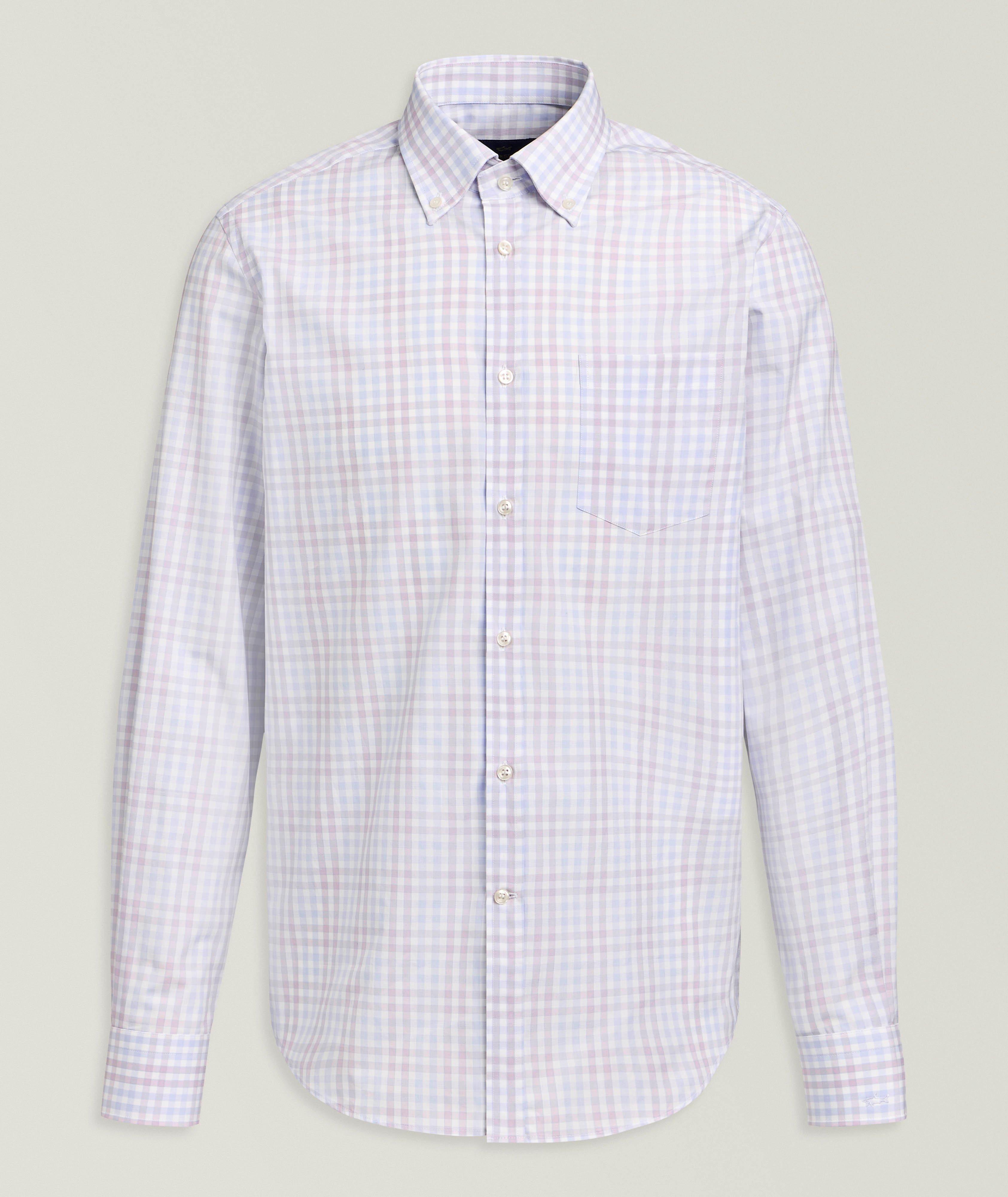 Paul & Shark Chemise coton carreaux