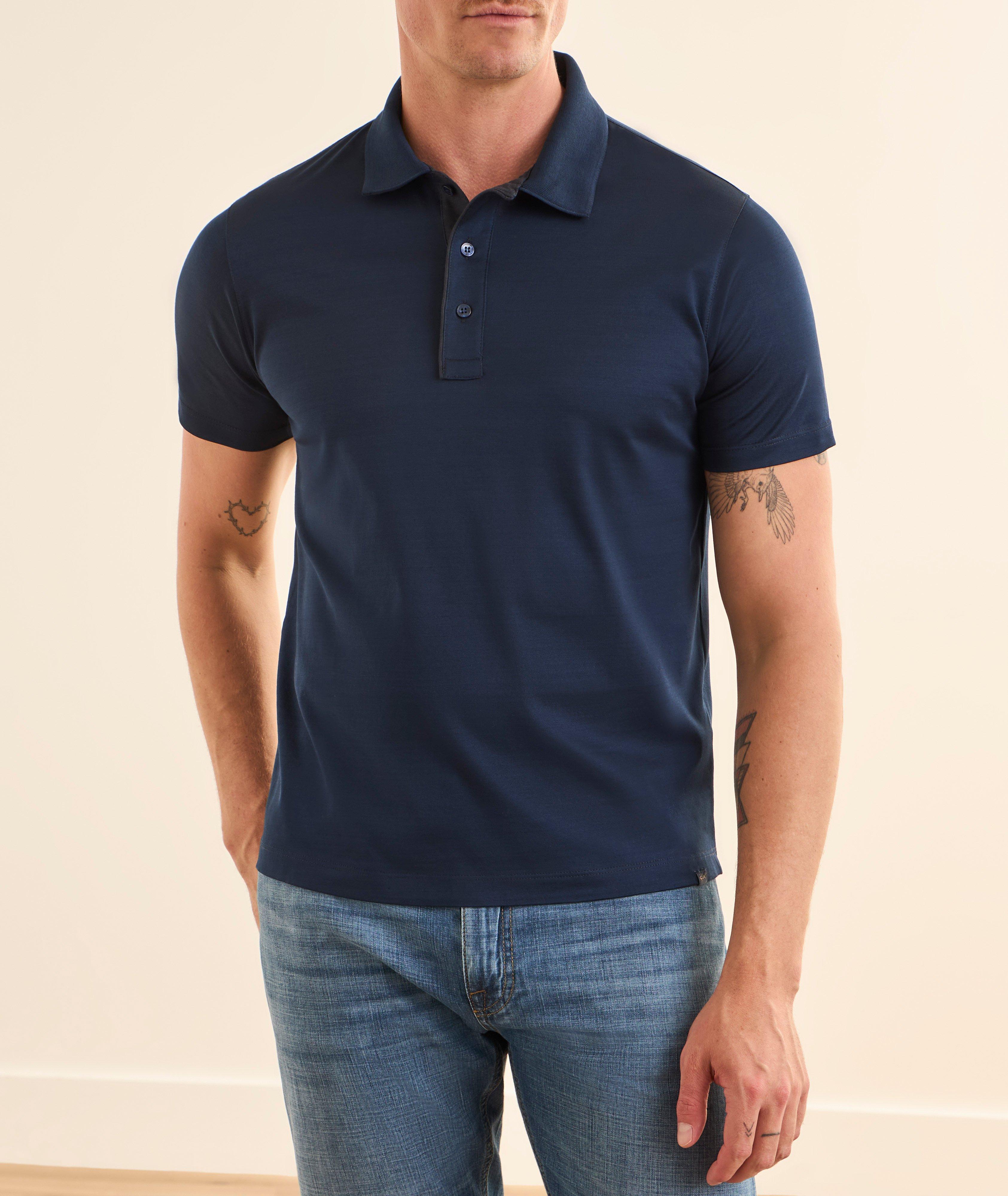 Double Mercerized Cotton Piqué Polo  image 1