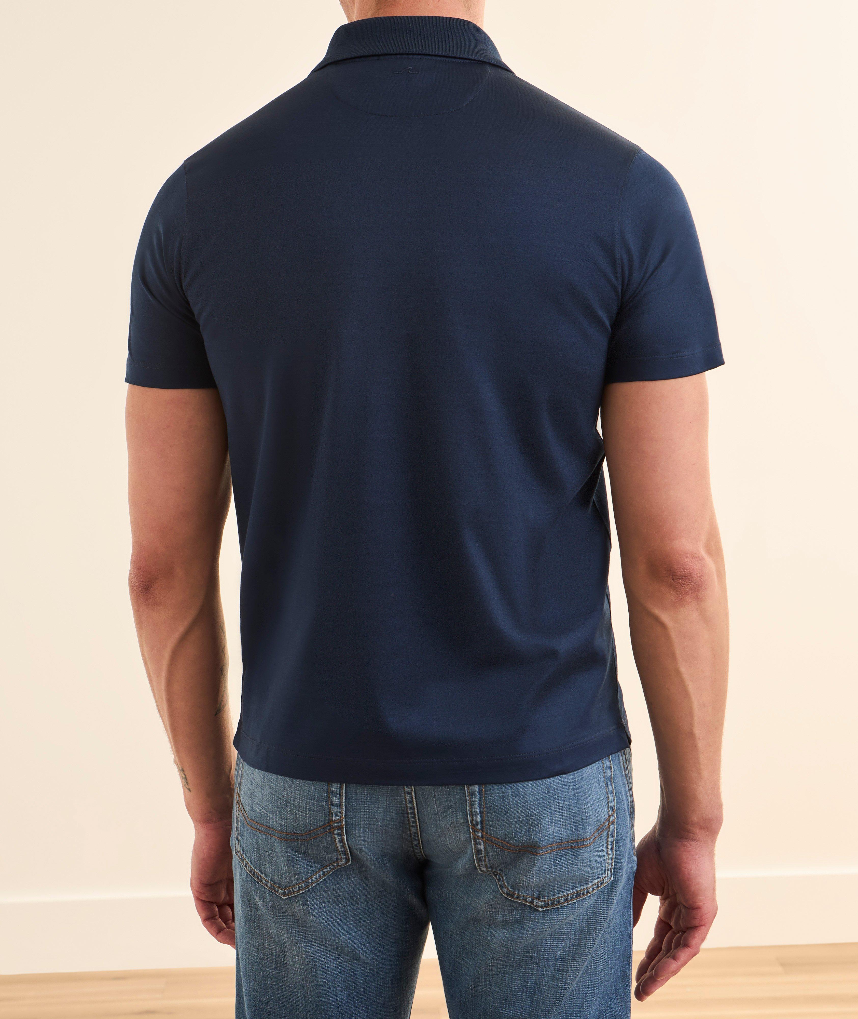 Double Mercerized Cotton Piqué Polo  image 2