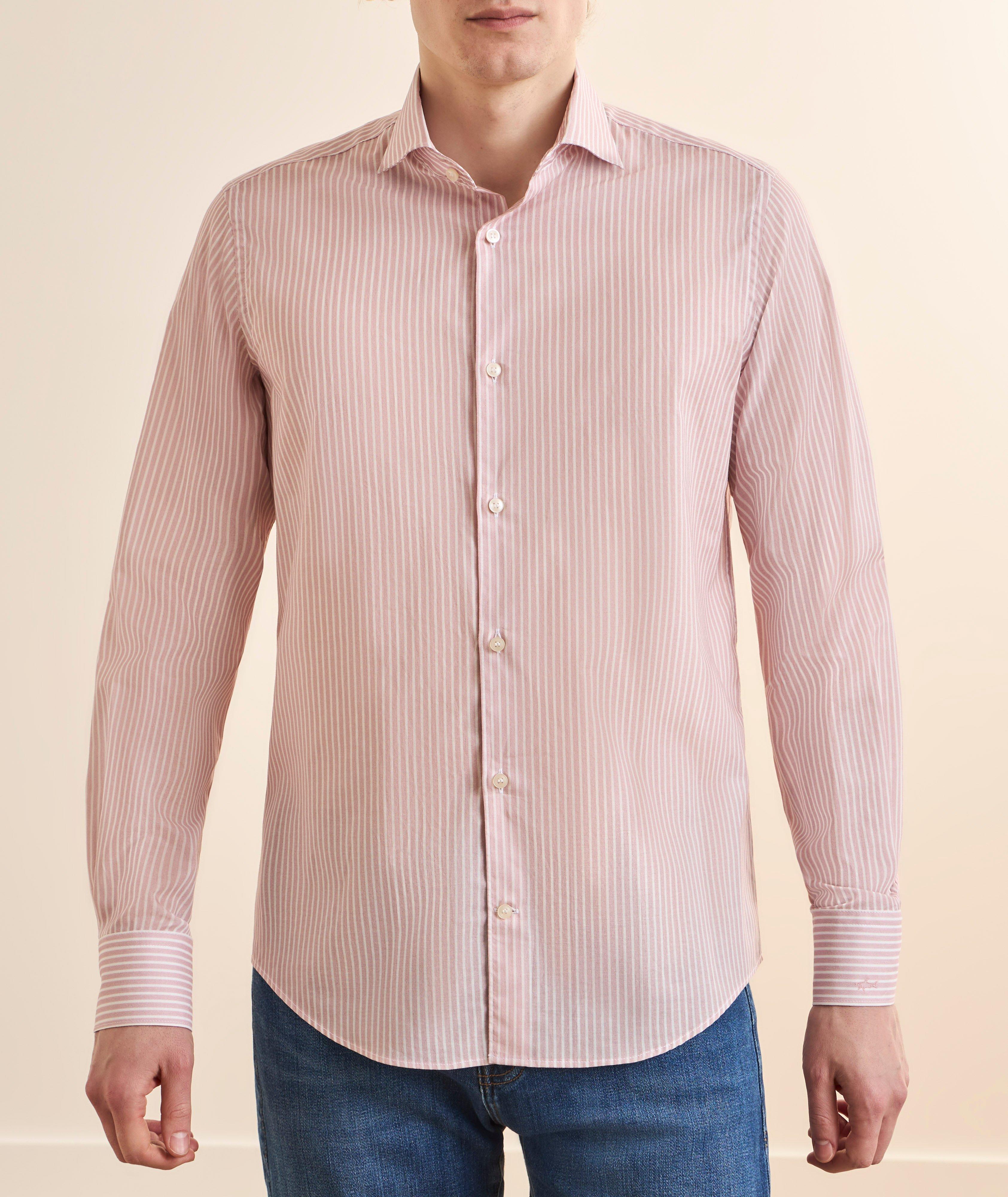 Striped Cotton Poplin Shirt image 1