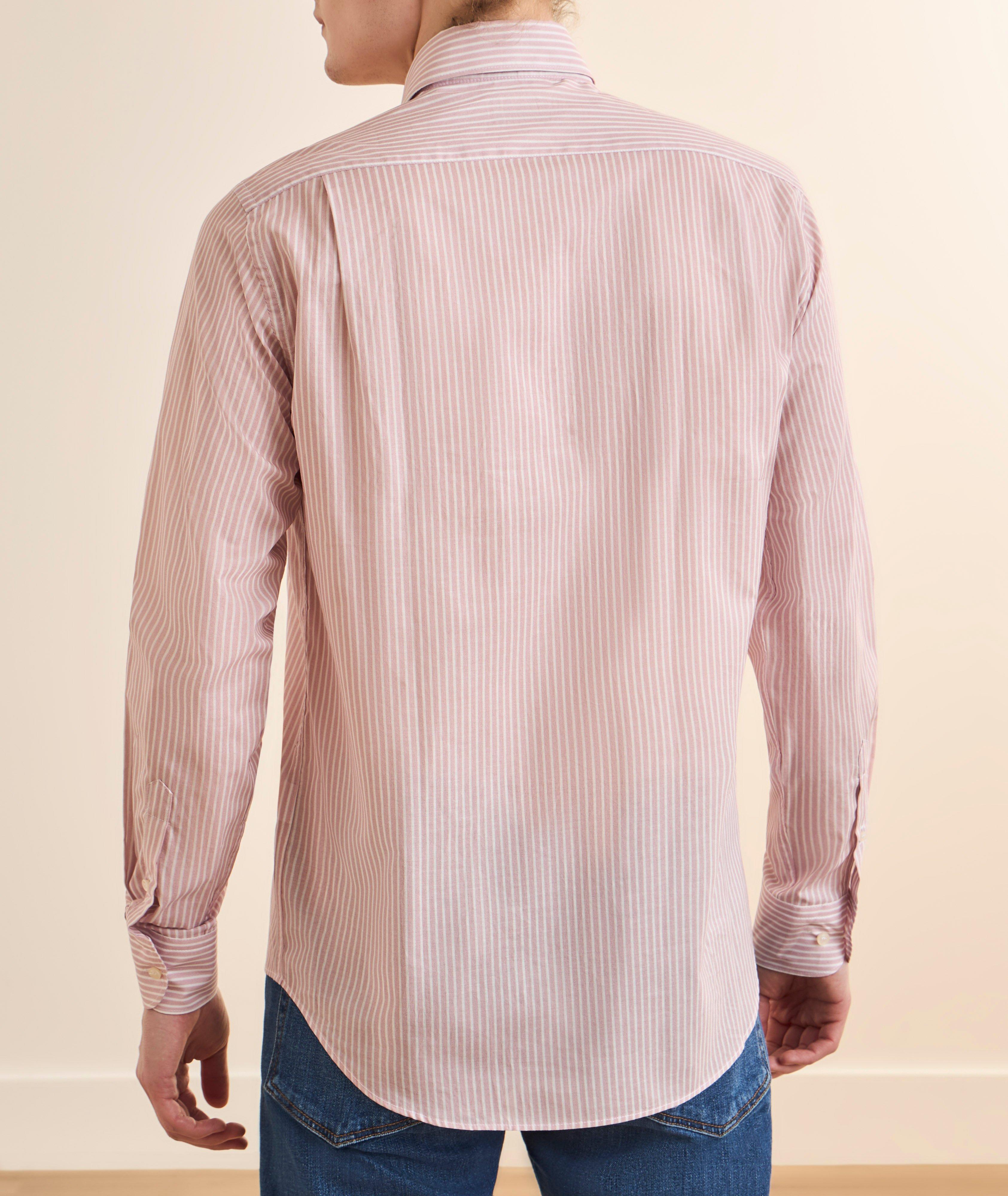 Striped Cotton Poplin Shirt image 2