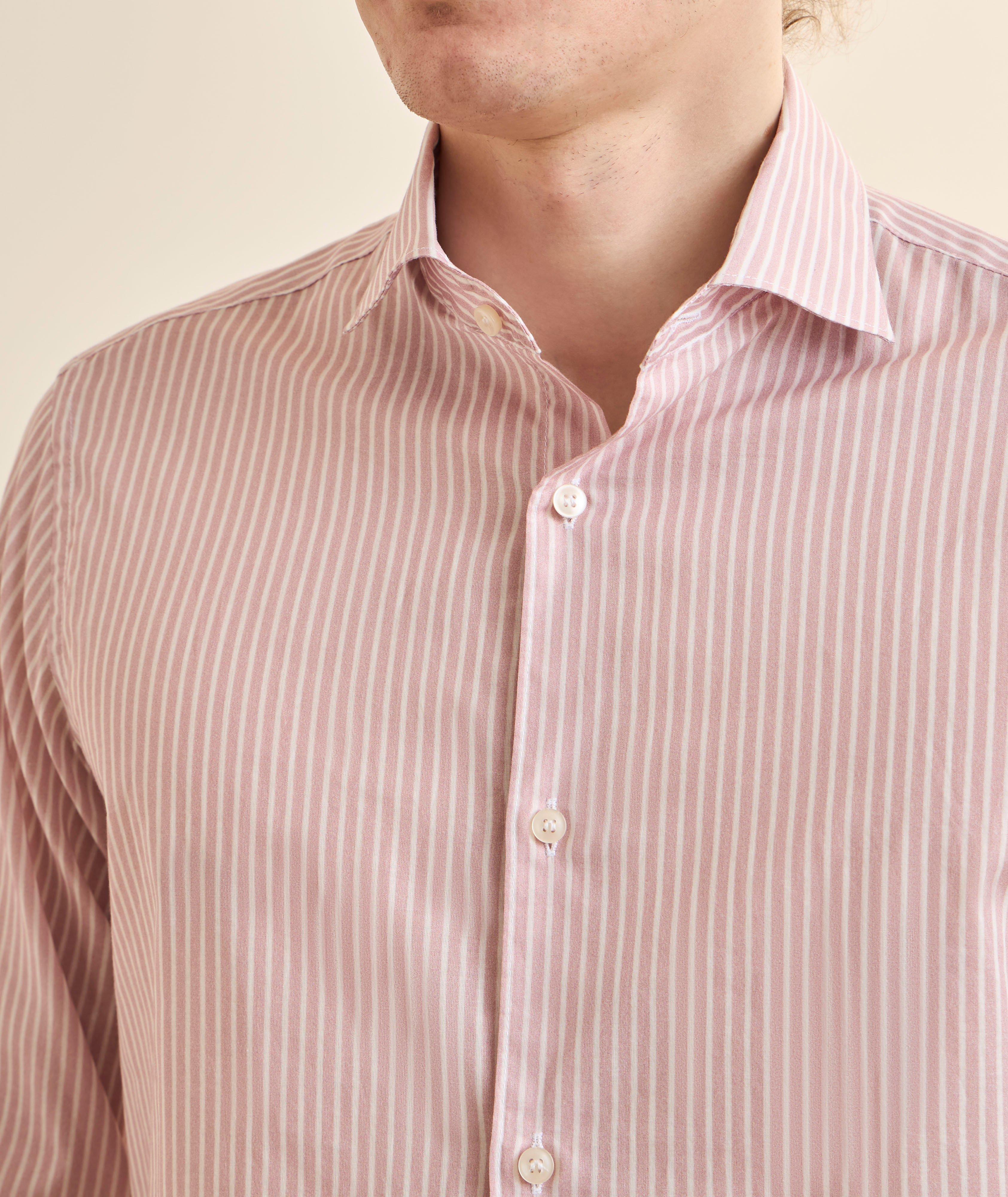 Striped Cotton Poplin Shirt image 3