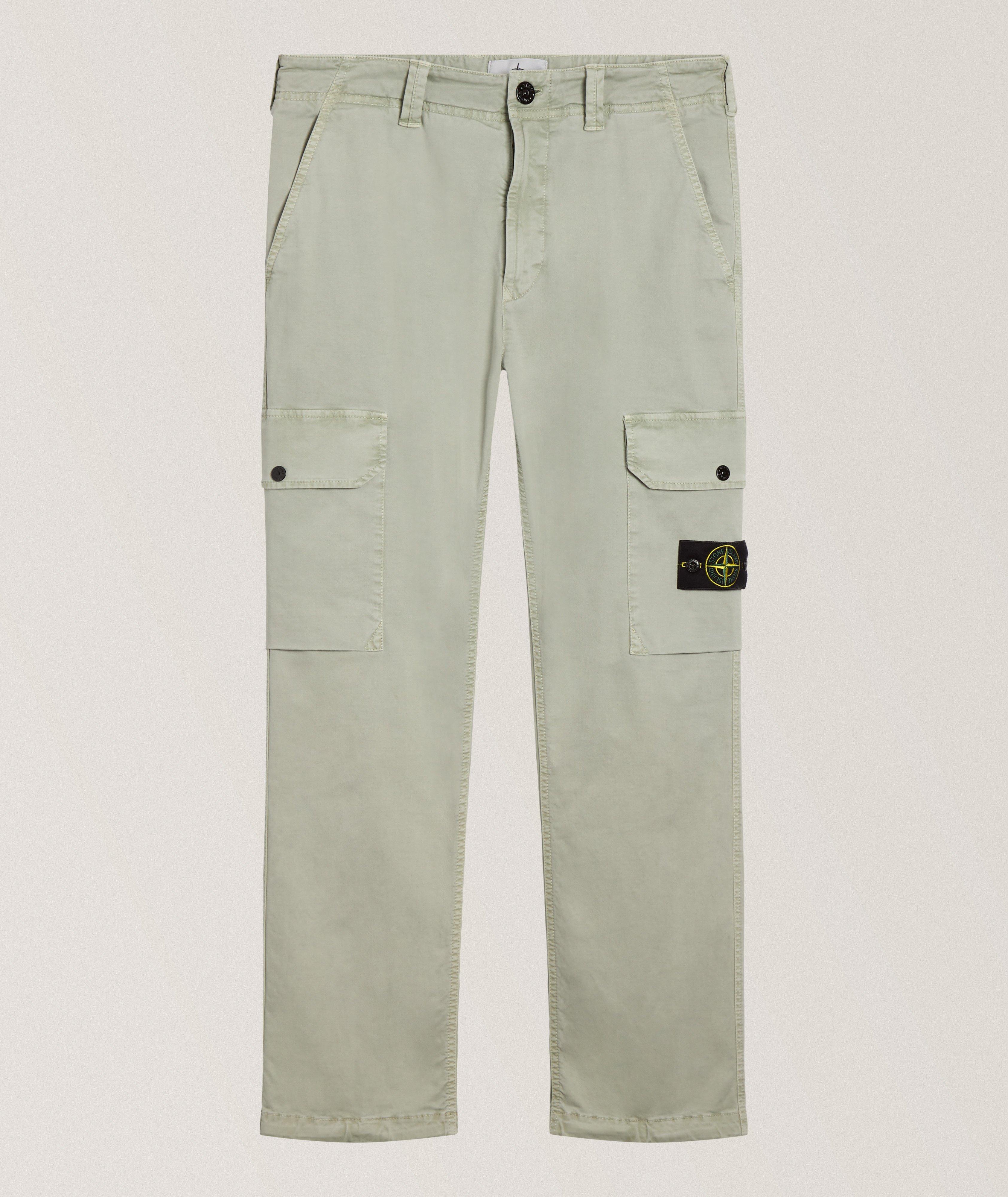 Stone Island Stretch-Cotton Cargo Pants 