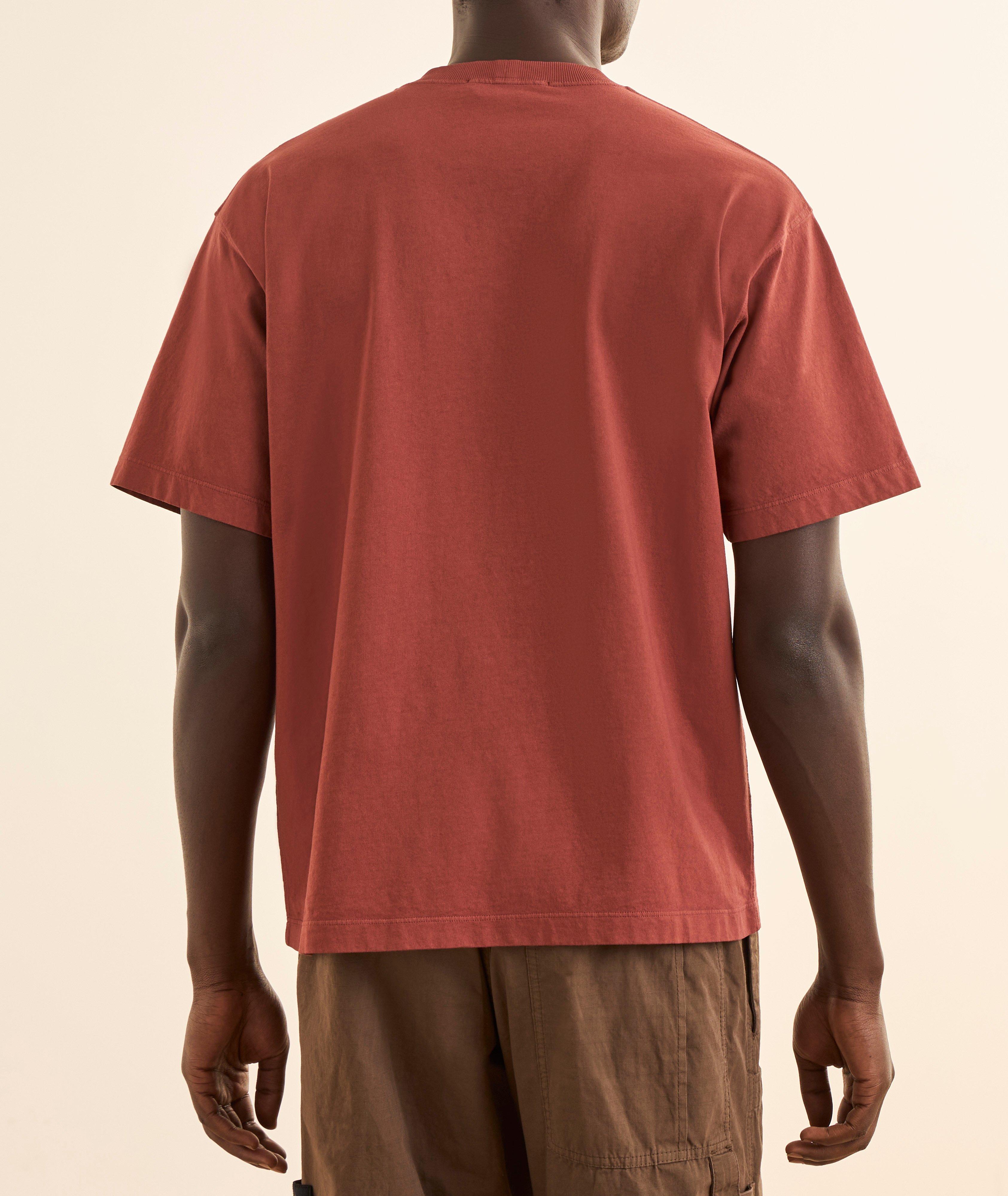 Garment Dyed Logo Cotton Jersey T-Shirt  image 2