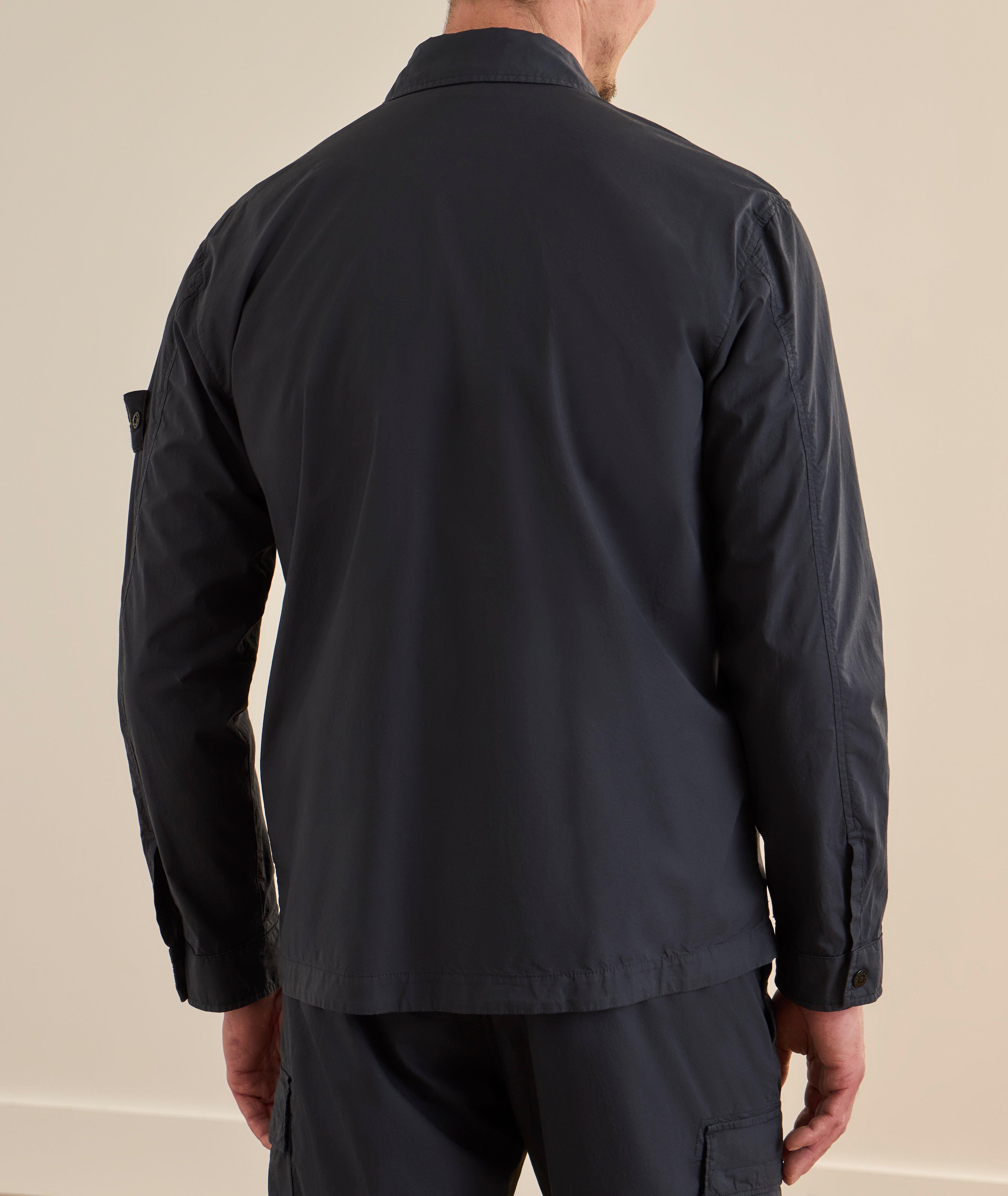 Stretch-Cotton Overshirt  image 2