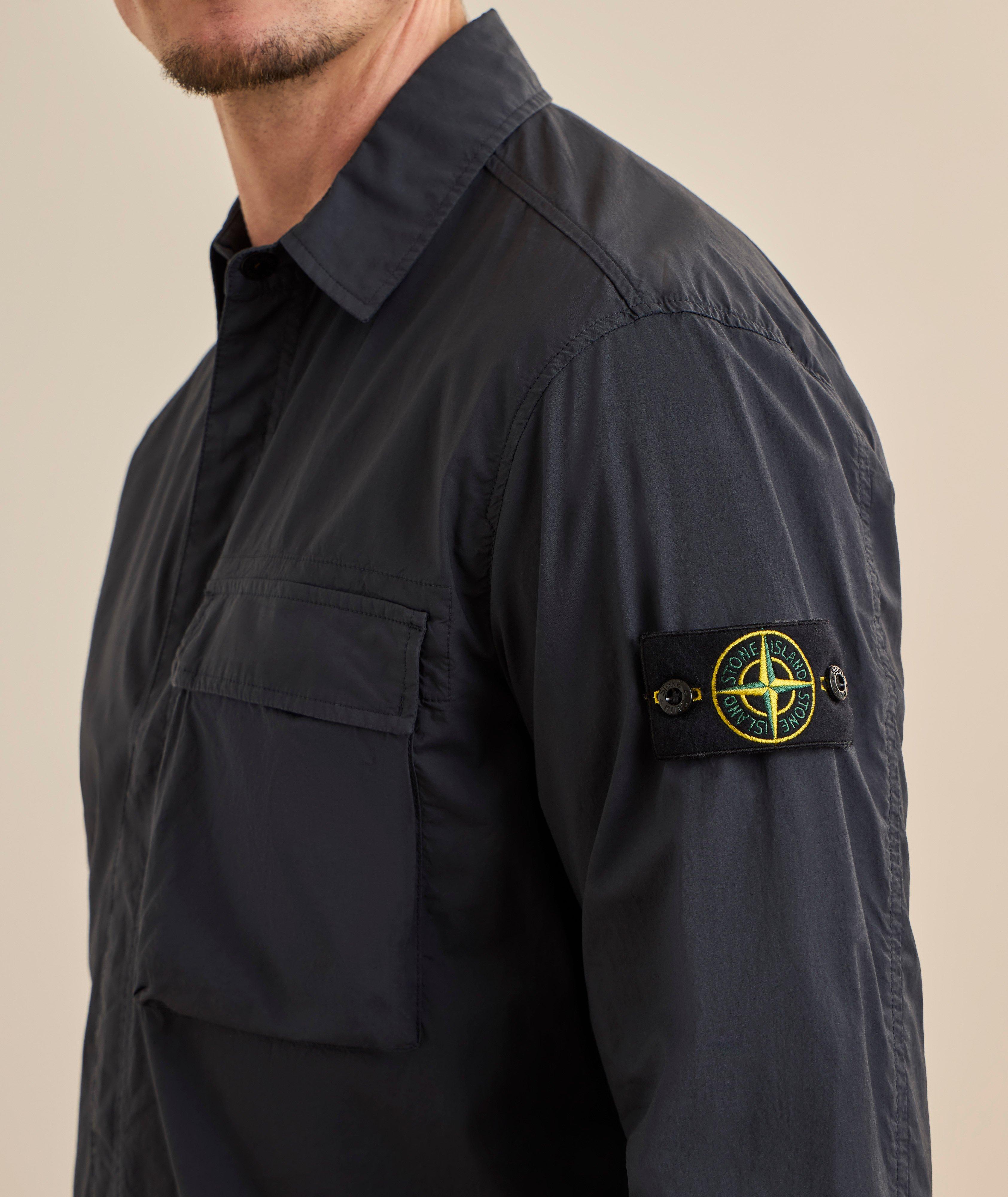 Stretch-Cotton Overshirt  image 3