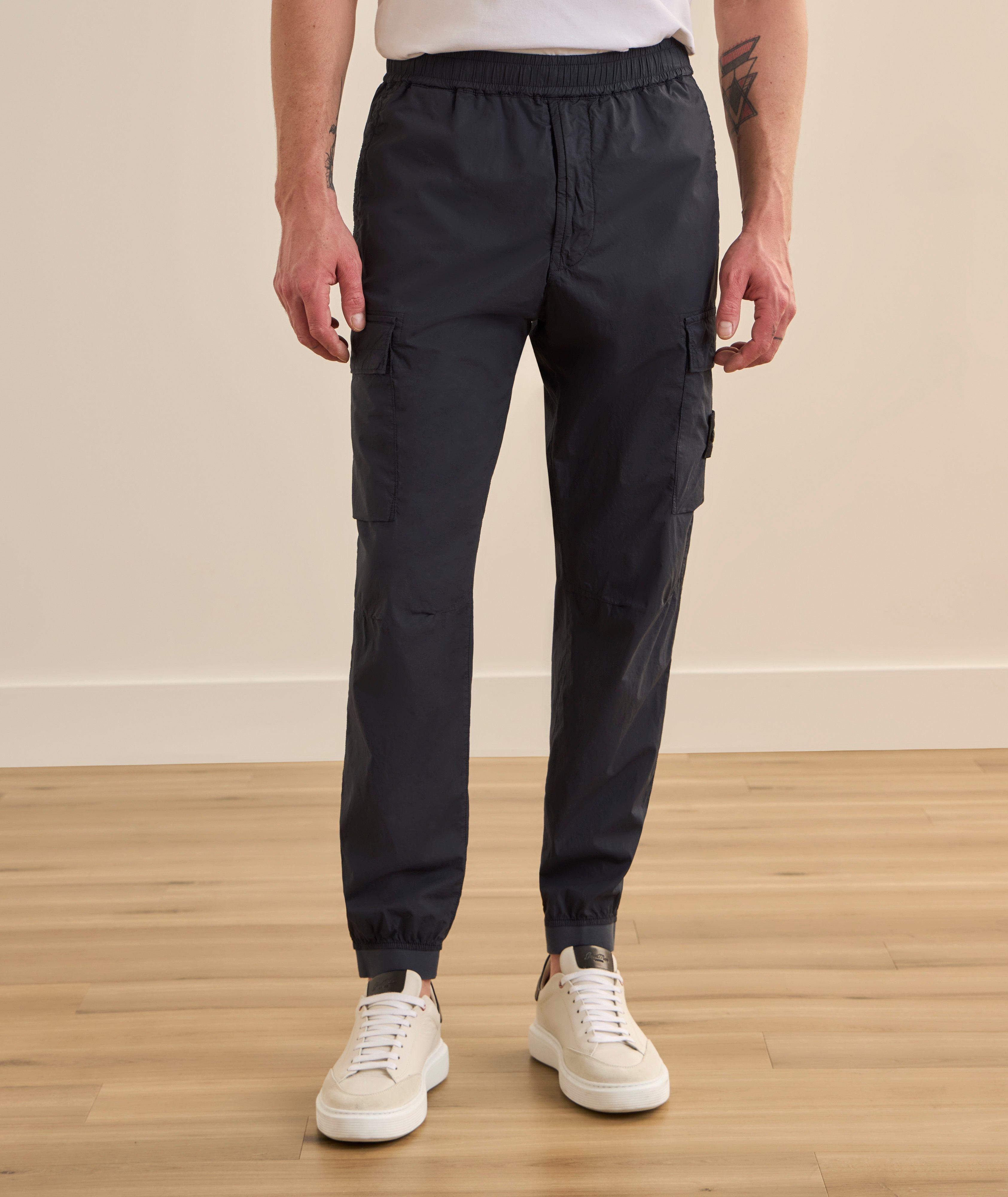 Stretch-Cotton Cargo Pants image 1