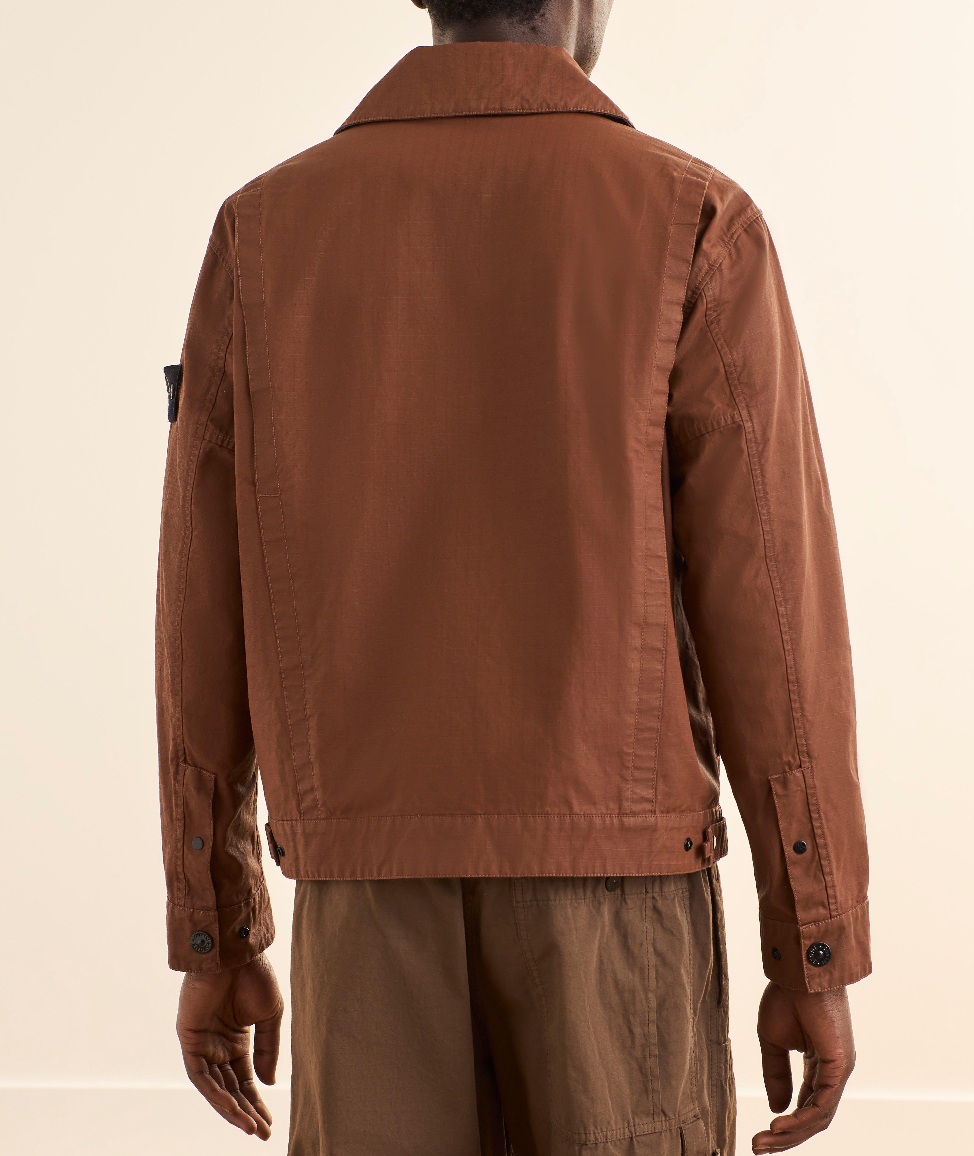 Double-Coated Ripstop Shirt Jacket  image 2
