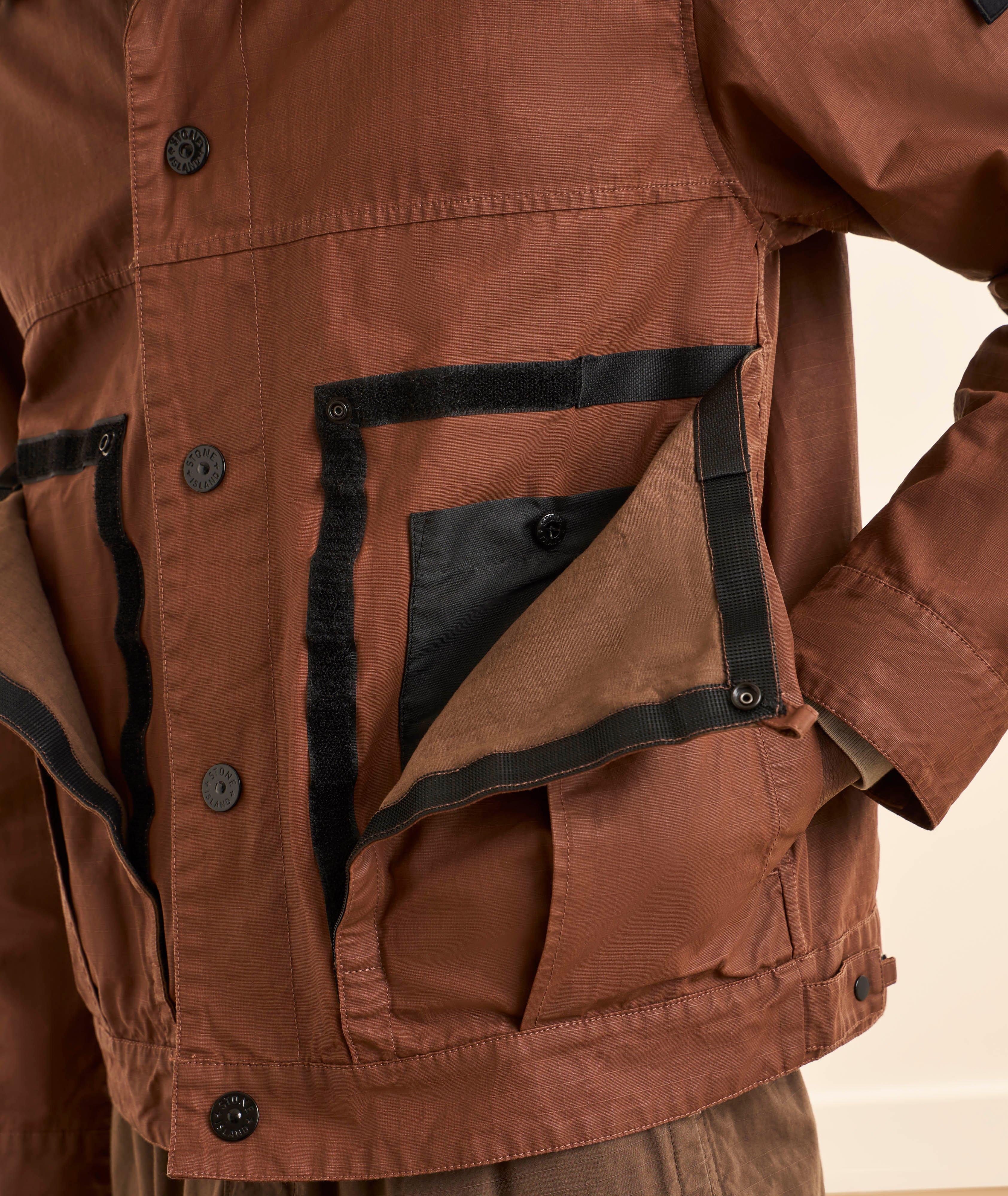 Double-Coated Ripstop Shirt Jacket  image 4