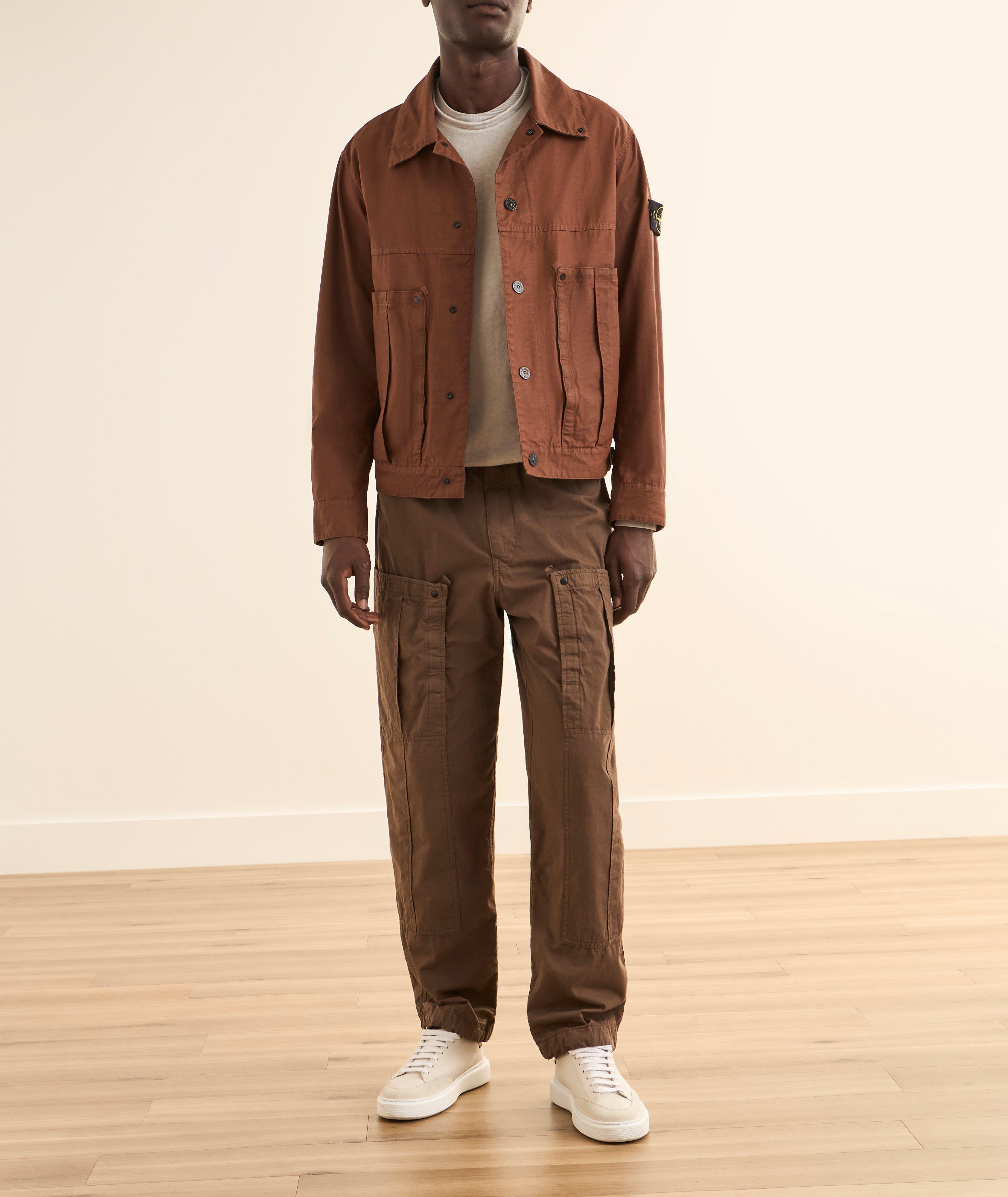 Double-Coated Ripstop Shirt Jacket  image 6