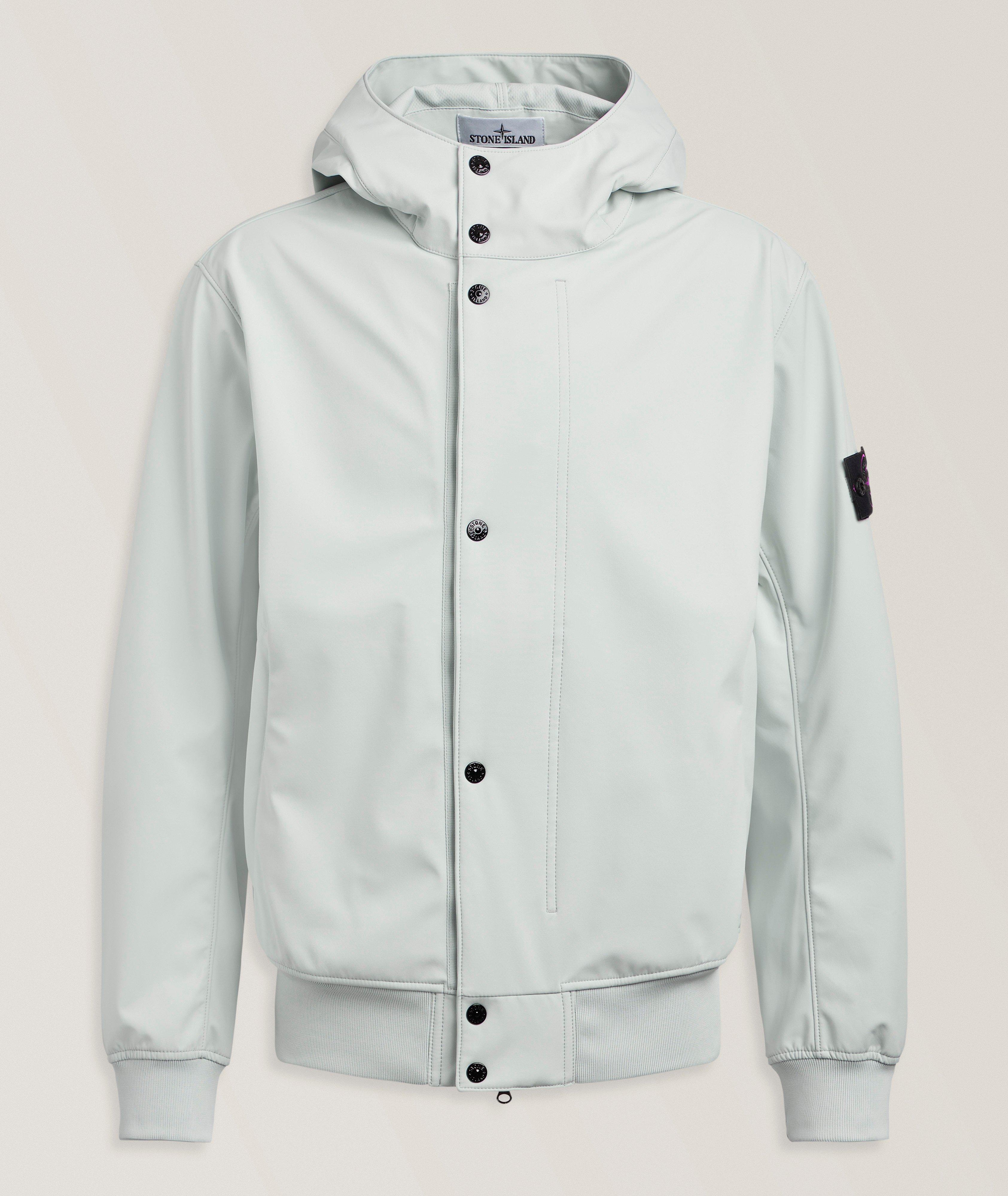 Stone Island Veste à capuche Soft Shell