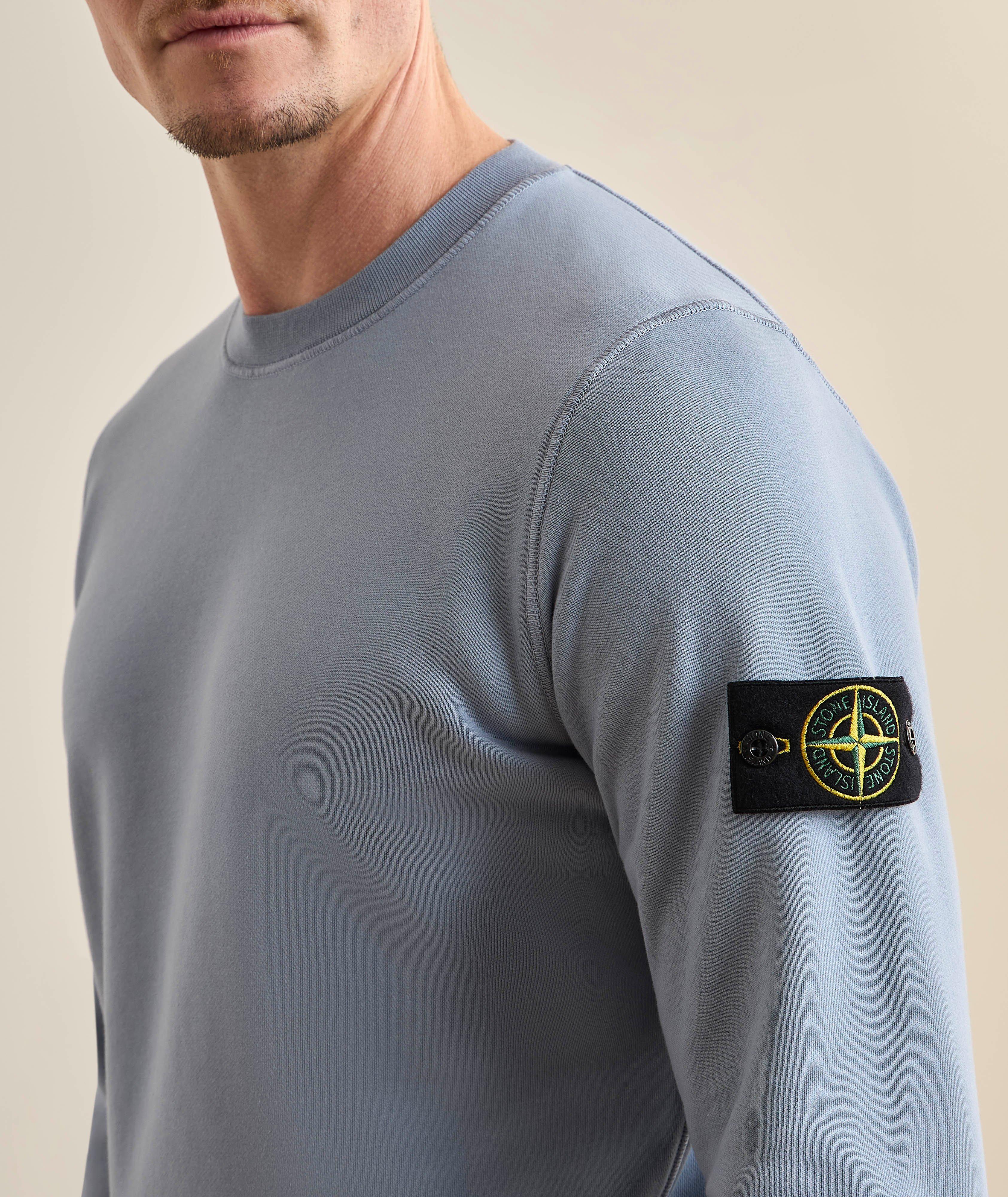 Garment Dyed Cotton Fleece Sweatshirt image 3