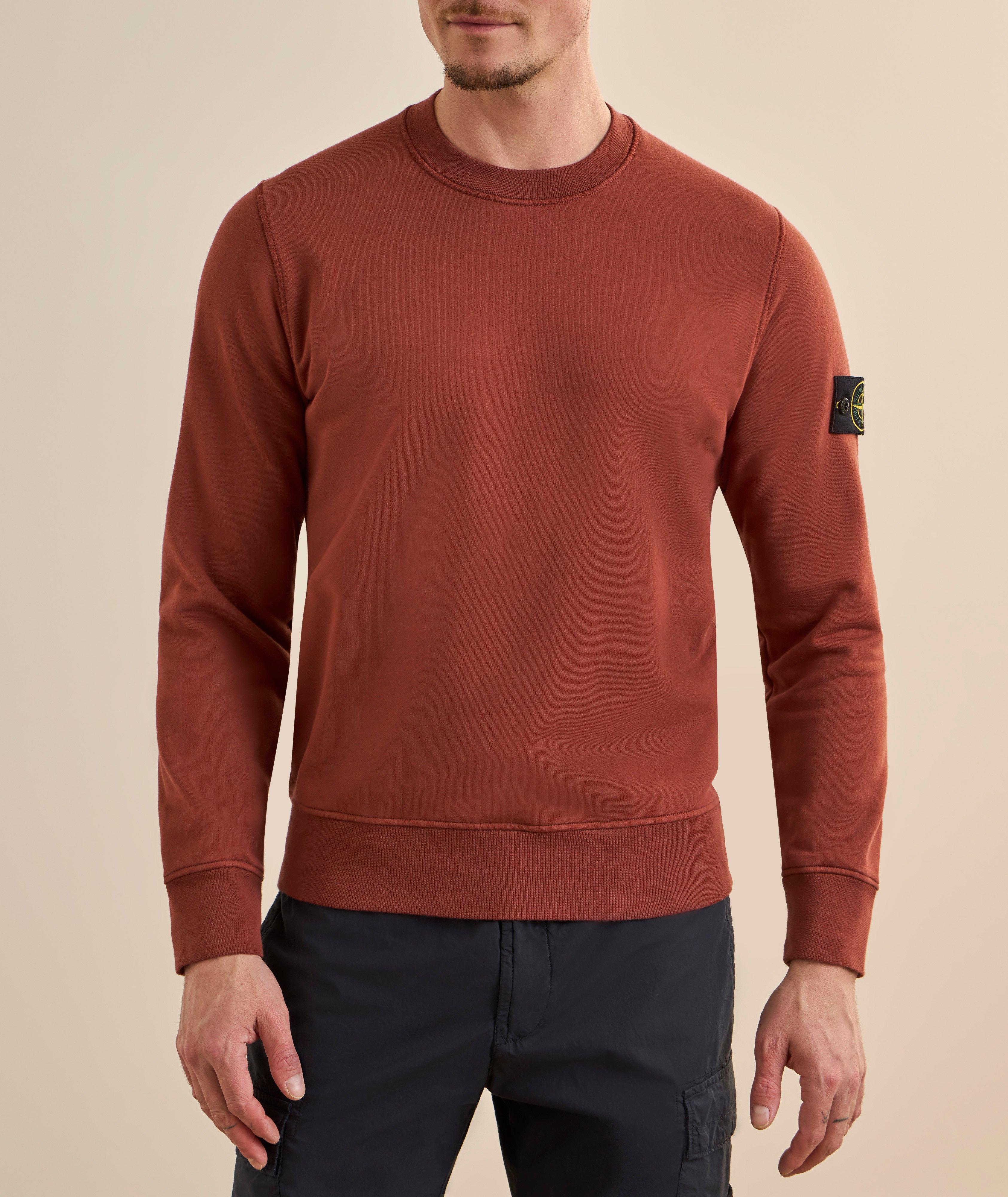 Garment Dyed Cotton Fleece Sweatshirt image 1