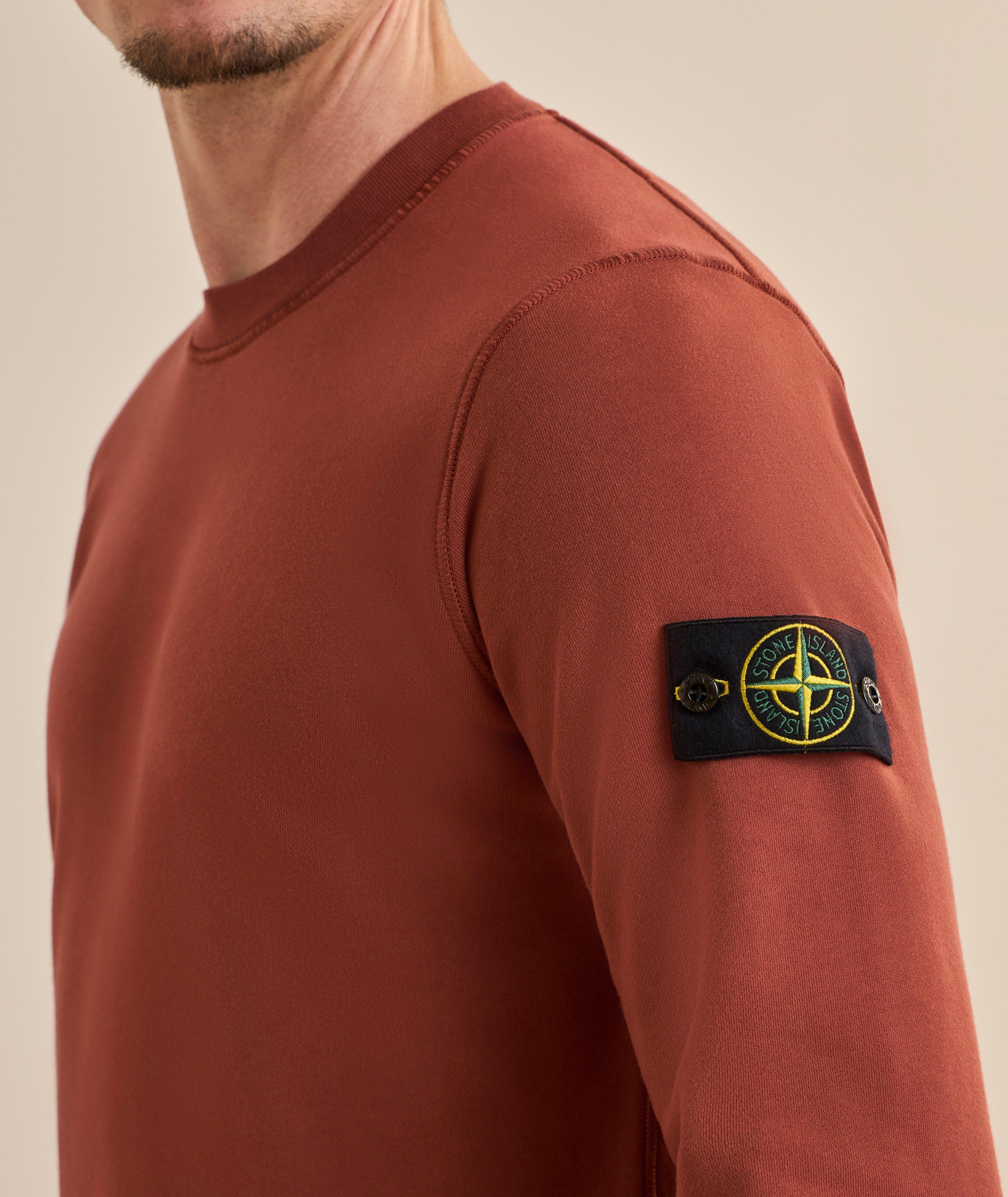 Garment Dyed Cotton Fleece Sweatshirt image 3