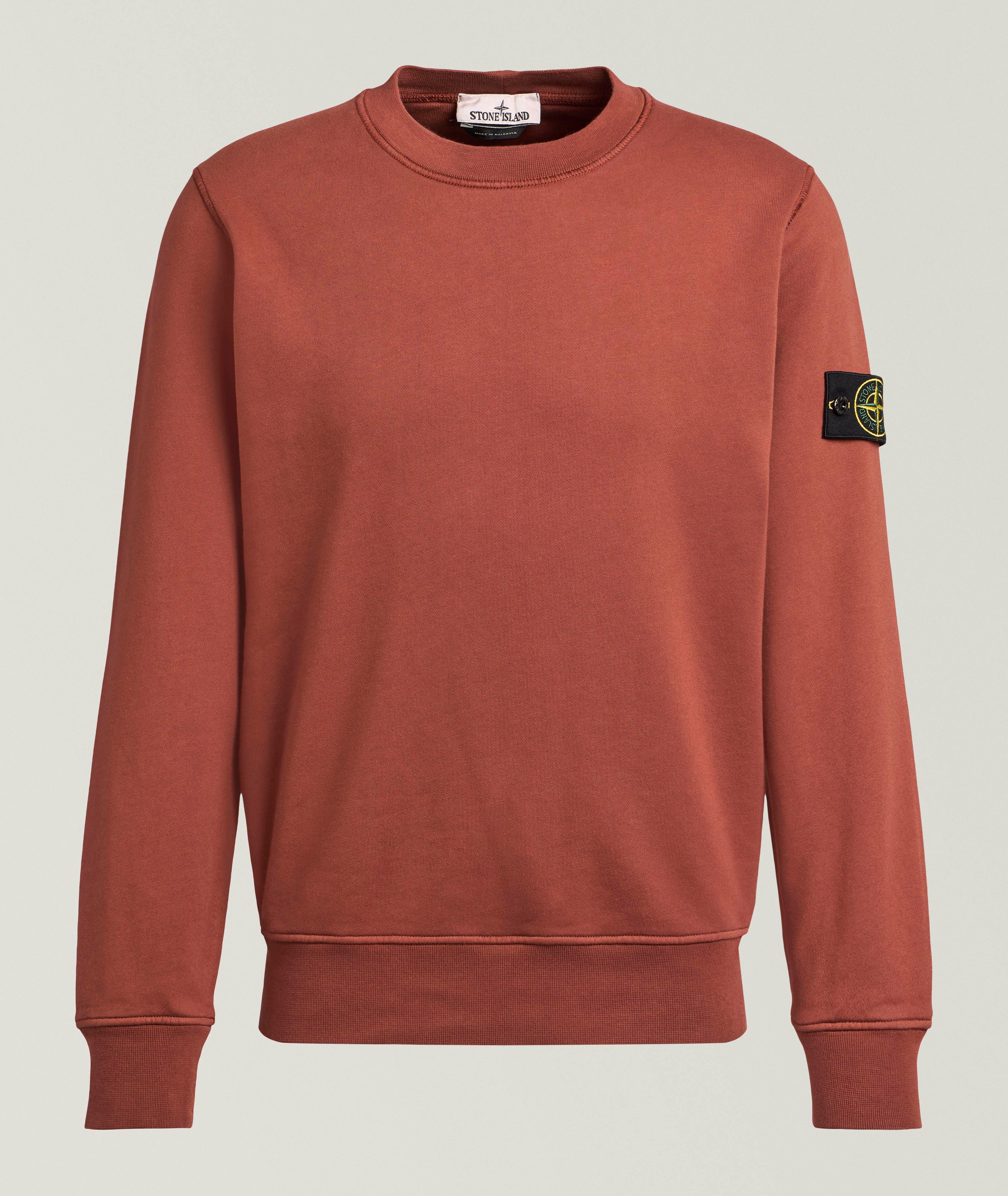 Garment Dyed Cotton Fleece Sweatshirt image 0